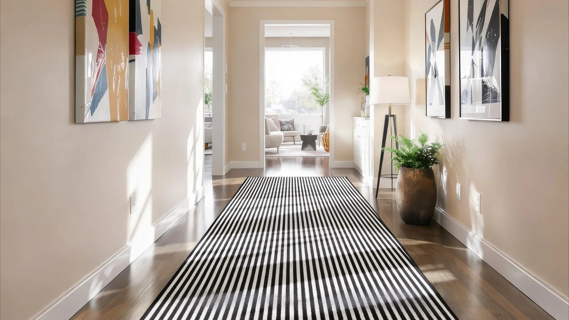 Optical Illusion: How to Widen Your Hallway with the Right Runner Rug Pattern