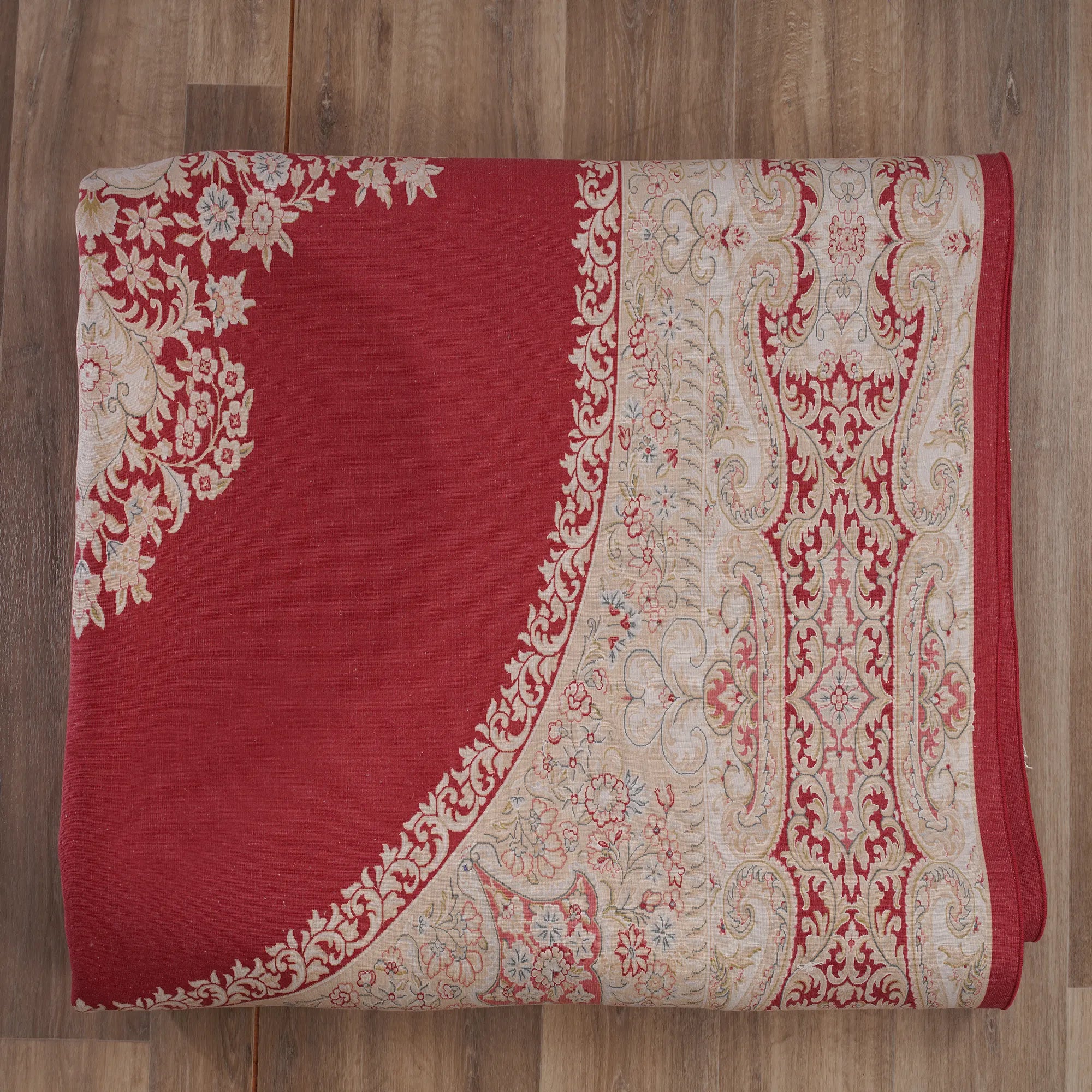 A Touch of Heritage Historical Motifs Handwoven Silk Rug - Bella Rugs