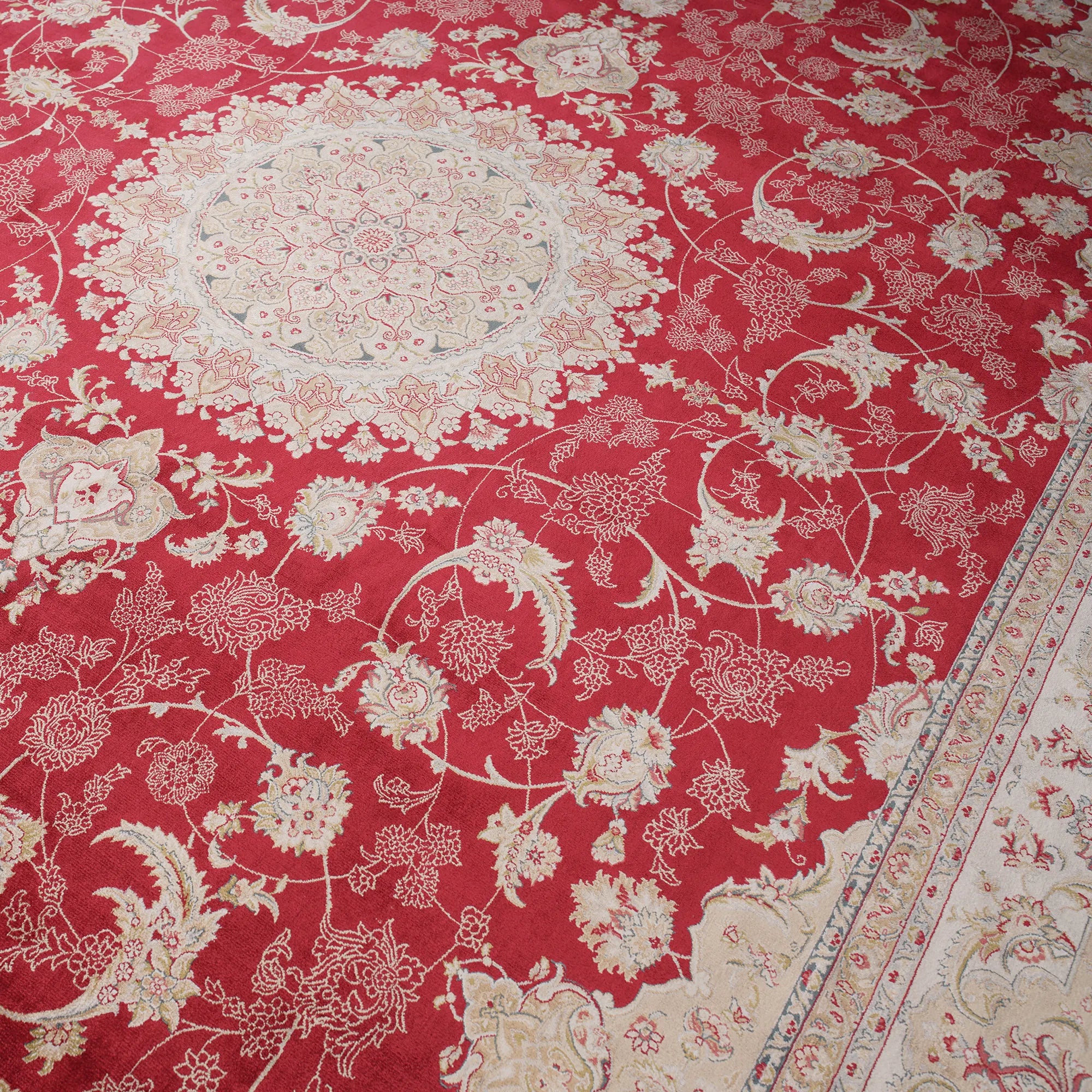 Exquisite Handcrafted Design 100% Natural Silk Rug - Bella Rugs