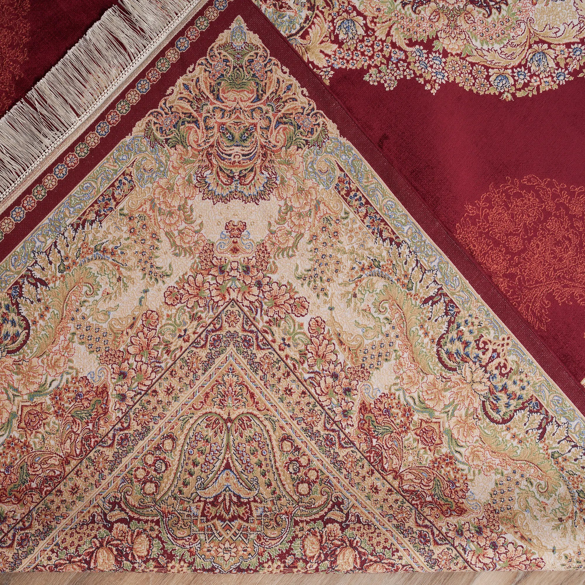 Royal Elegance Handmade Pure Silk Rug - Bella Rugs