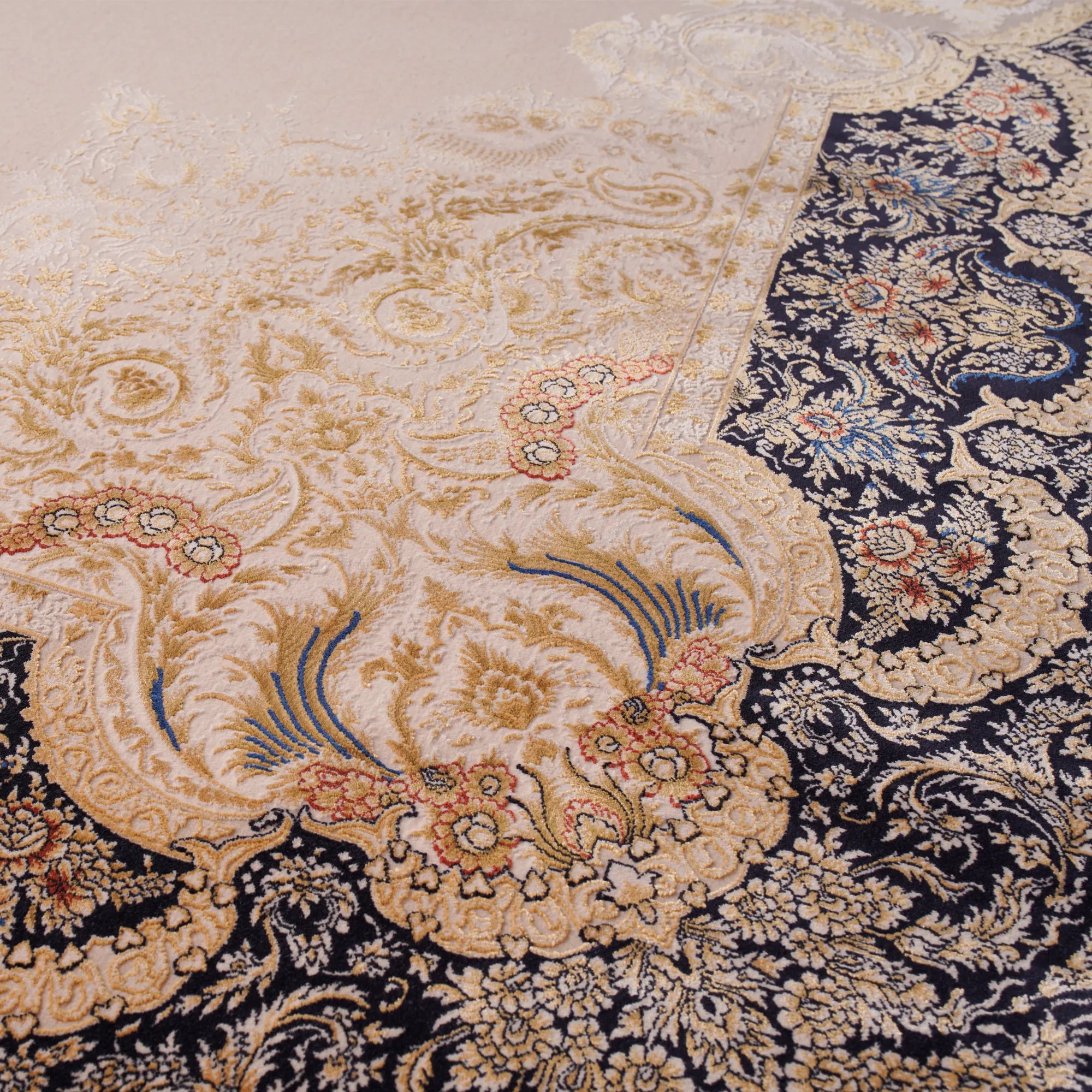 Grace Handcrafted Masterpiece Rug - Bella Rugs