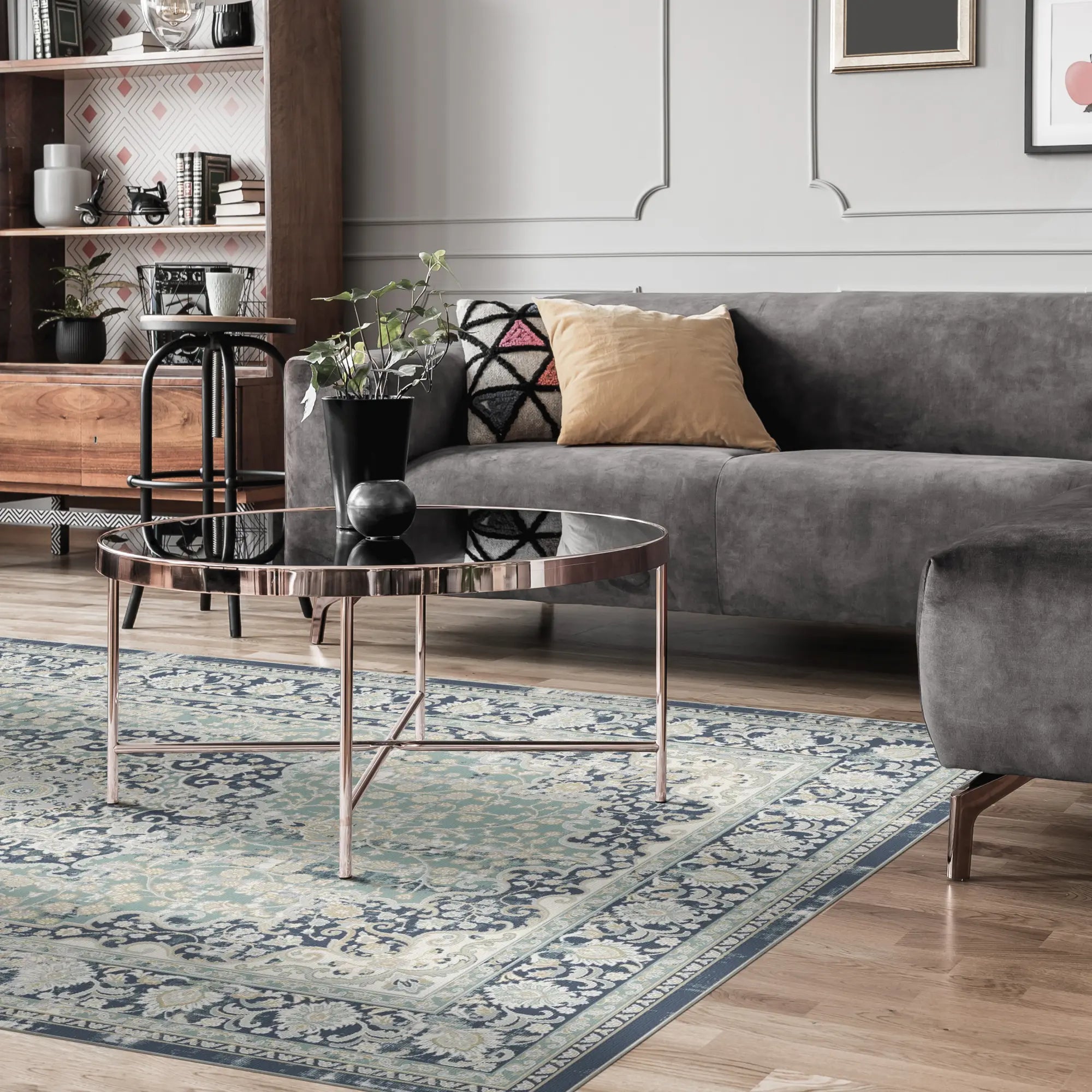 Килим Vintage Navy Sage