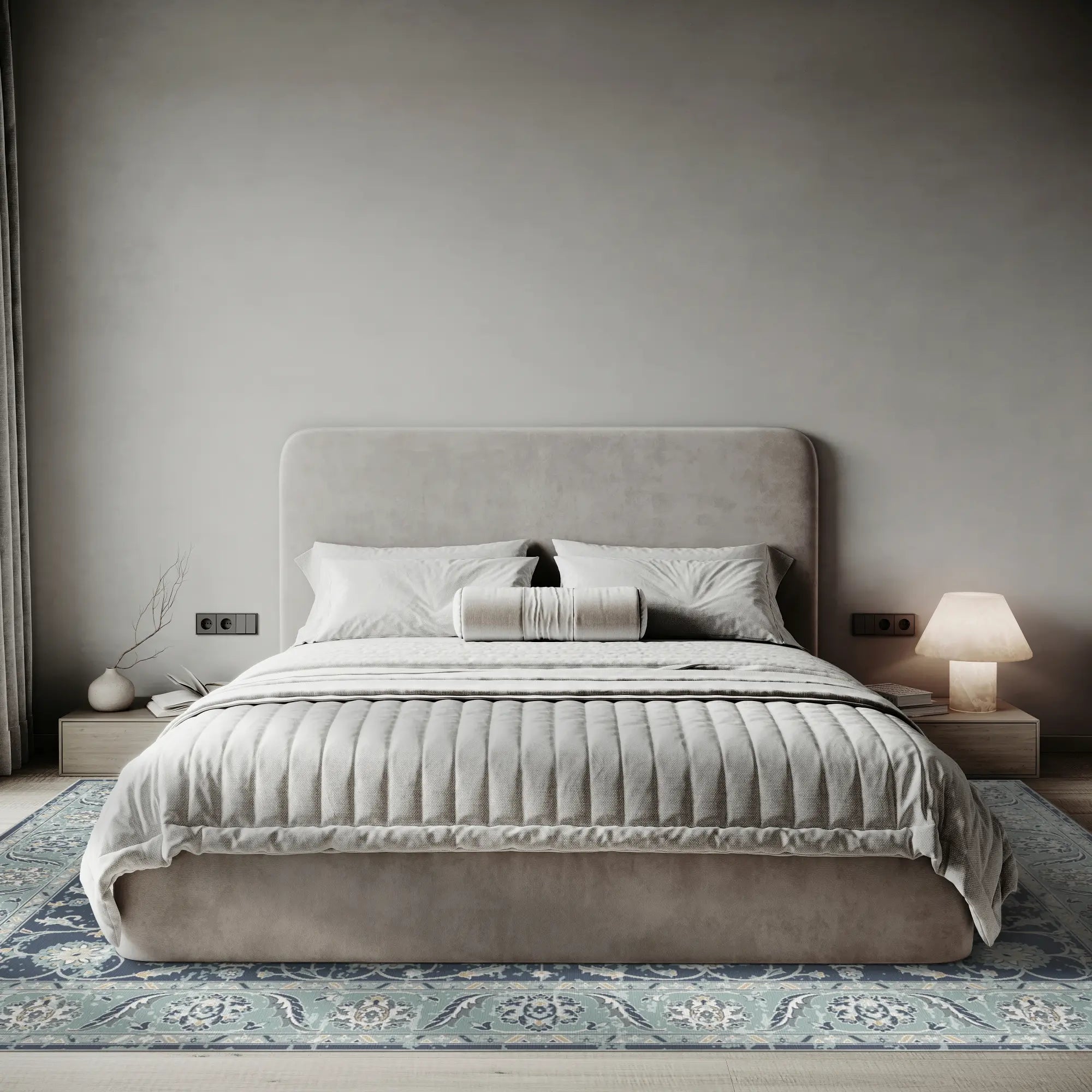 Килим Veda Sage Navy Blue