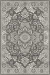 Килим Regency Ornate Medallion Charcoal Сірий