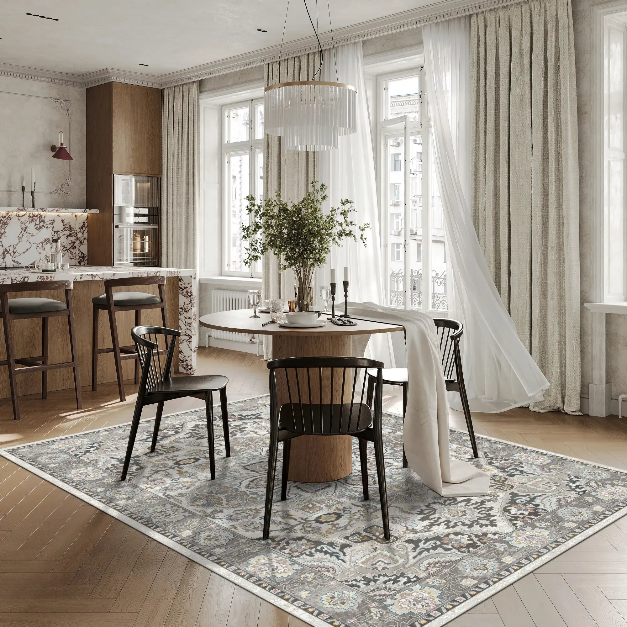 Килим Infinite Bloom Multi Alabaster