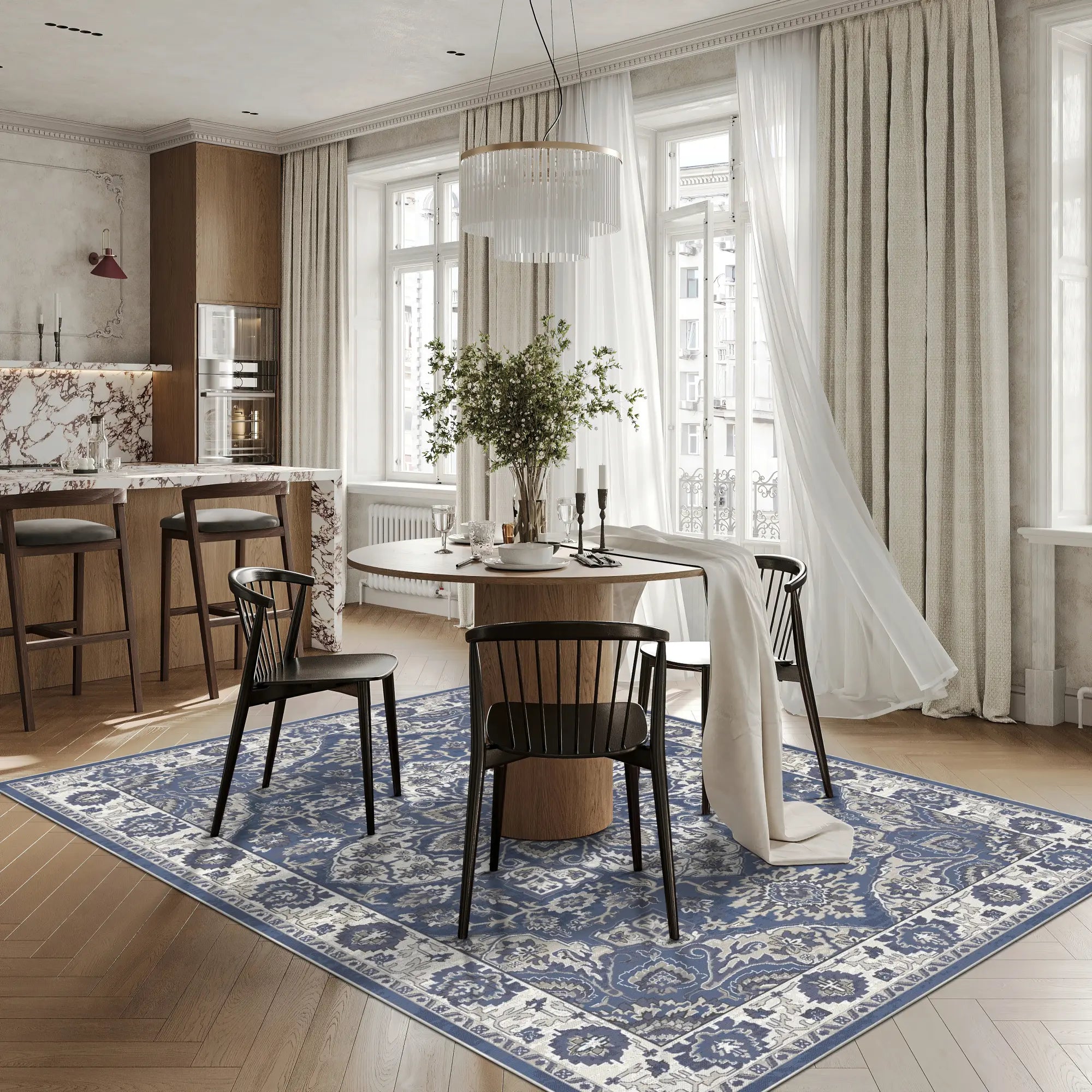 Килим Zenith Grand Medallion Navy