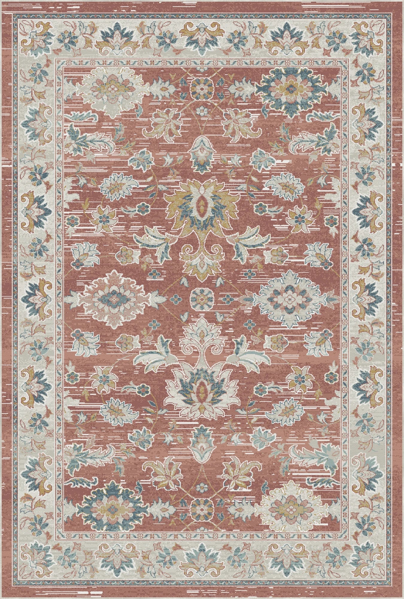 Ембер зістарений ботанічний теракотовий колір