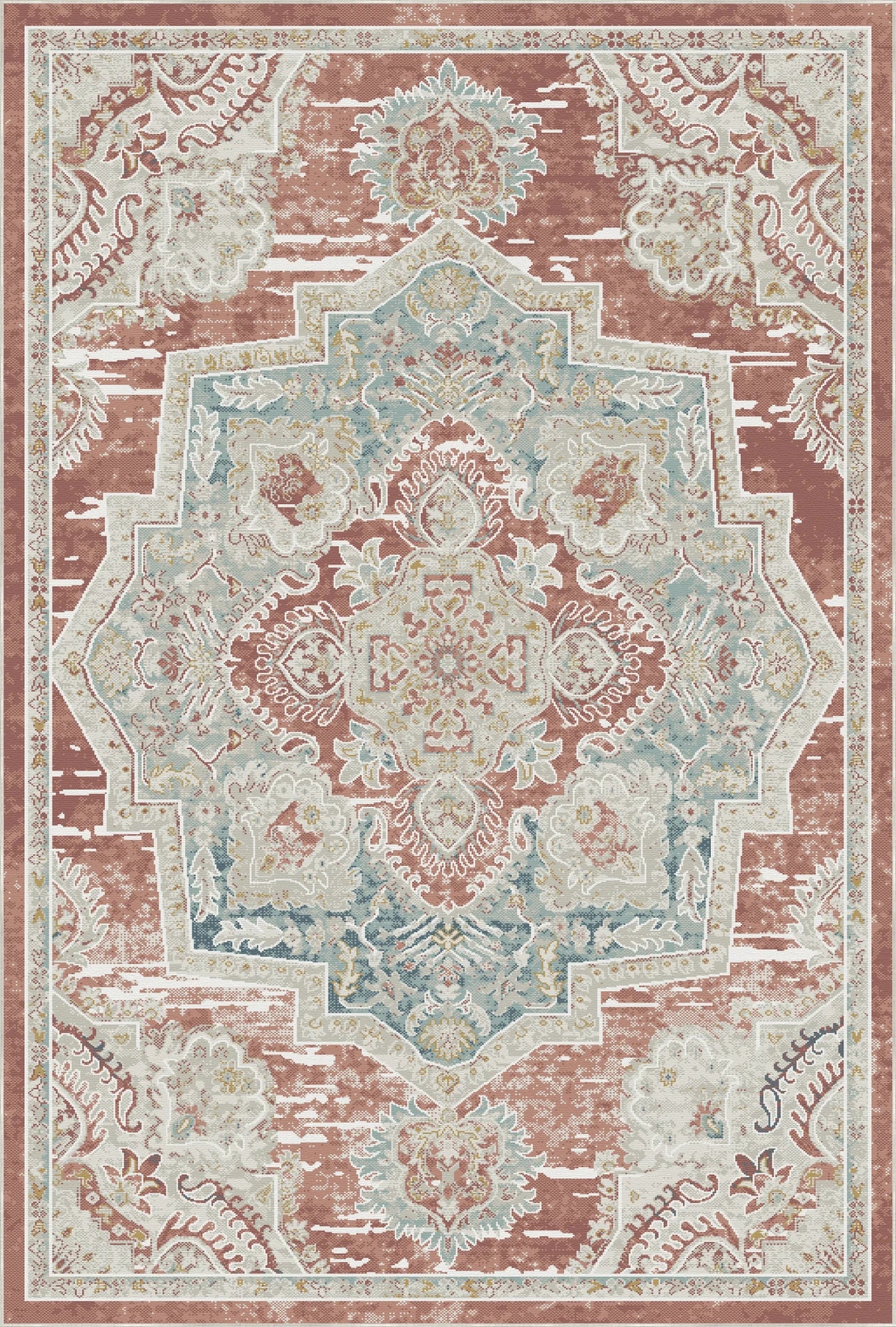 Мозаїка пустельного трону з теракоти