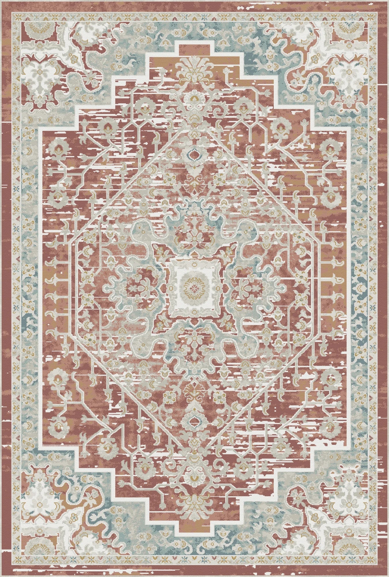 Монументальний килим Vanguard Terracotta