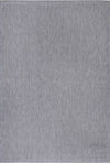 Килим у стилі сизалю Steel Borderline Сірий