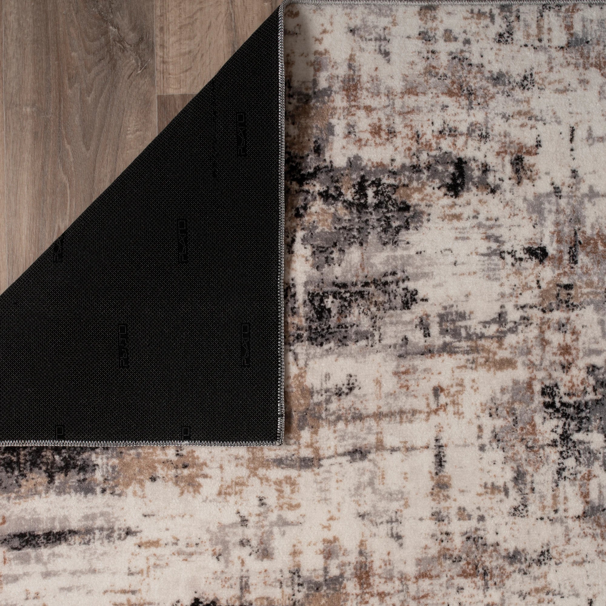 Абстрактний кремовий килим