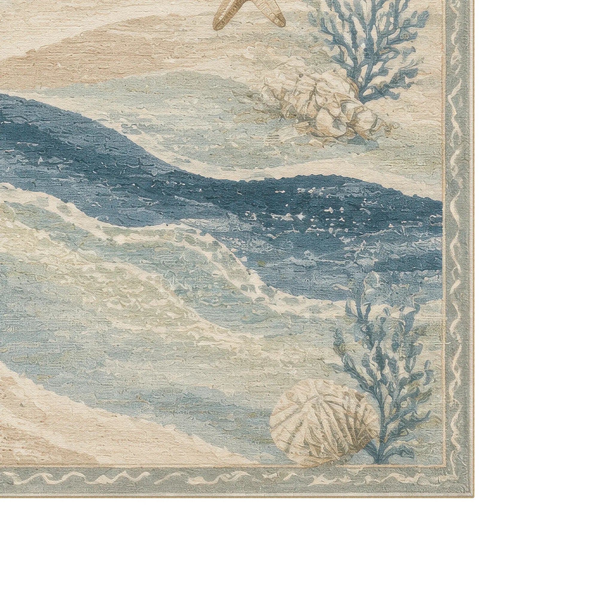 Килим Ocean Breeze Coastal Waves
