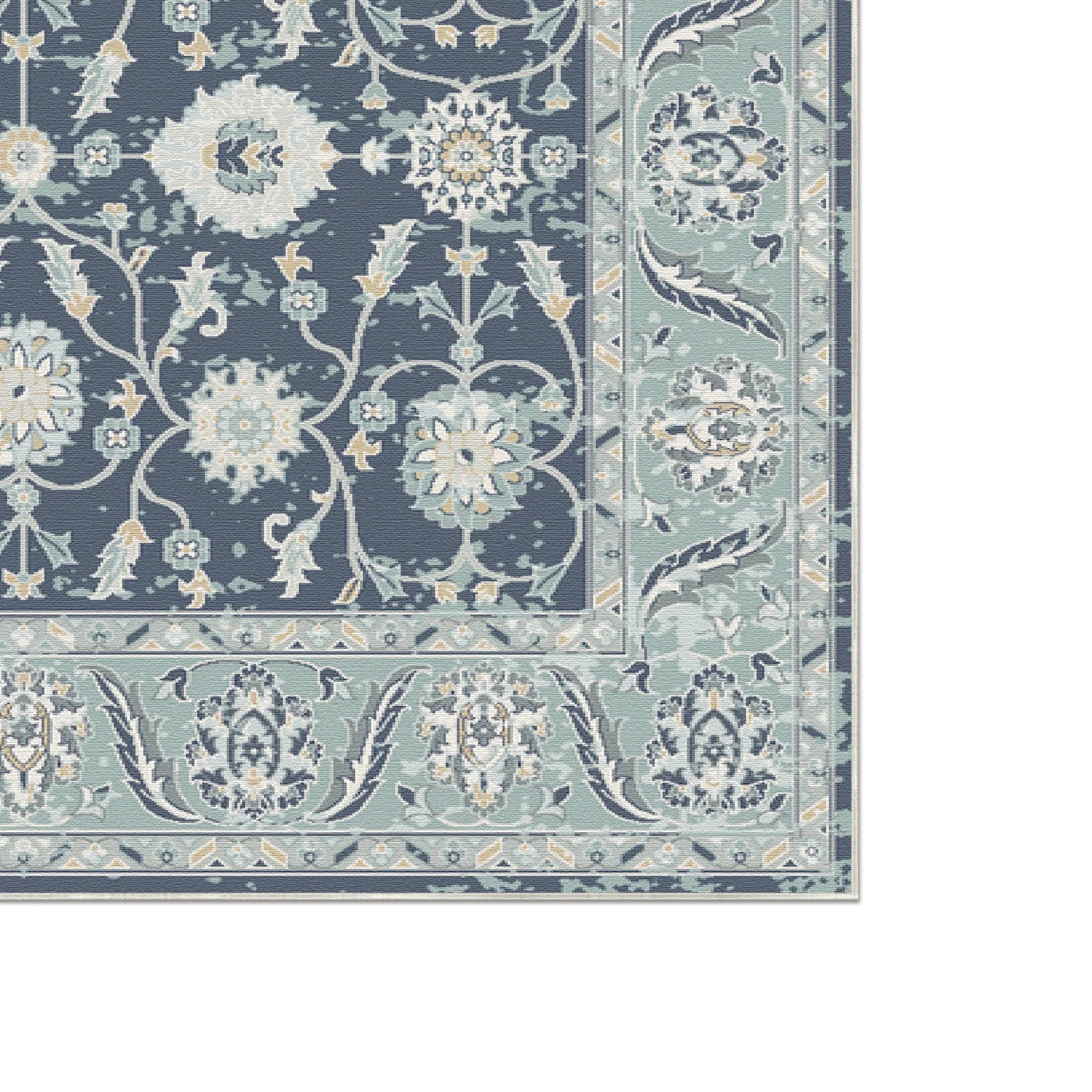 Килим Veda Sage Navy Blue