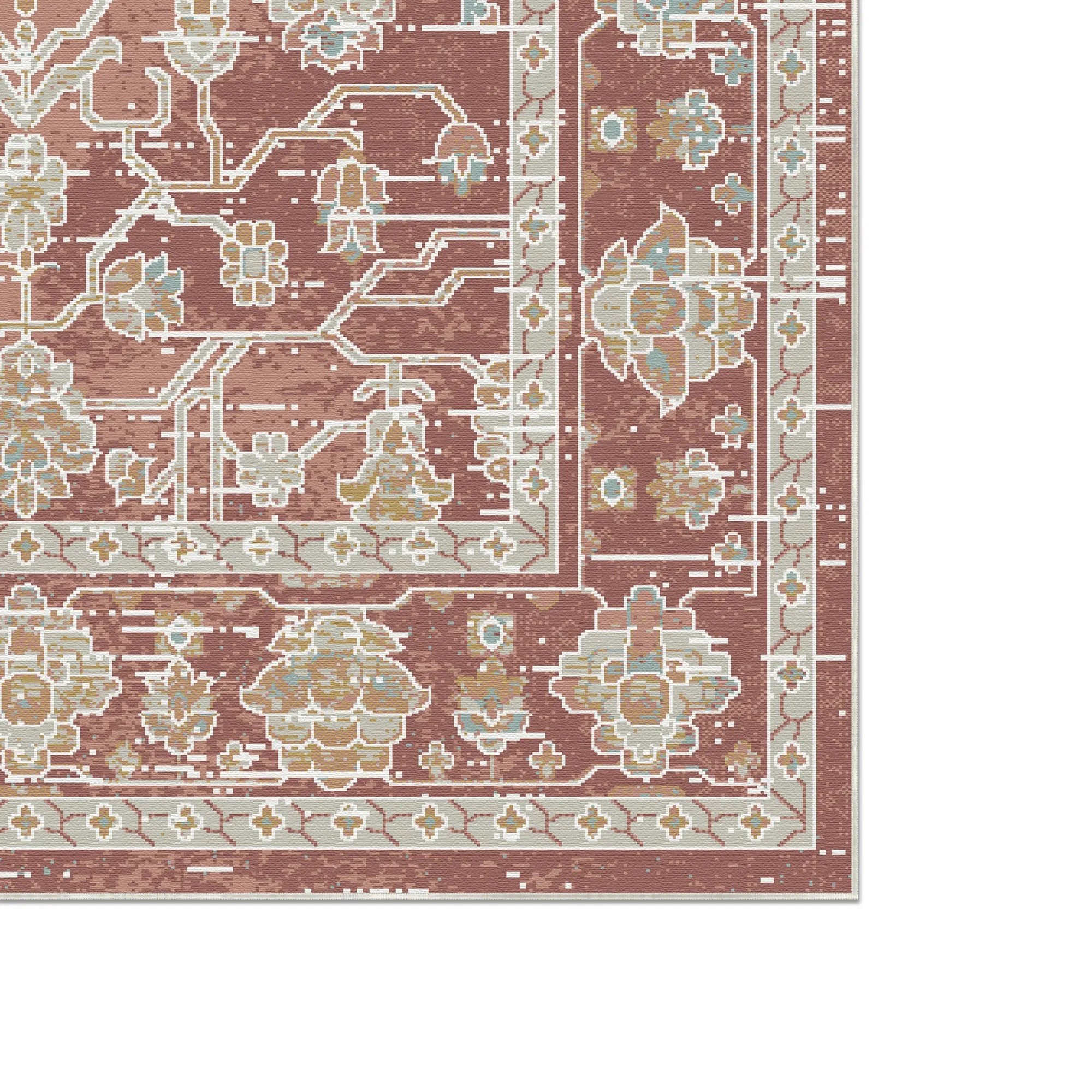 Величний великий медальйон з теракоти