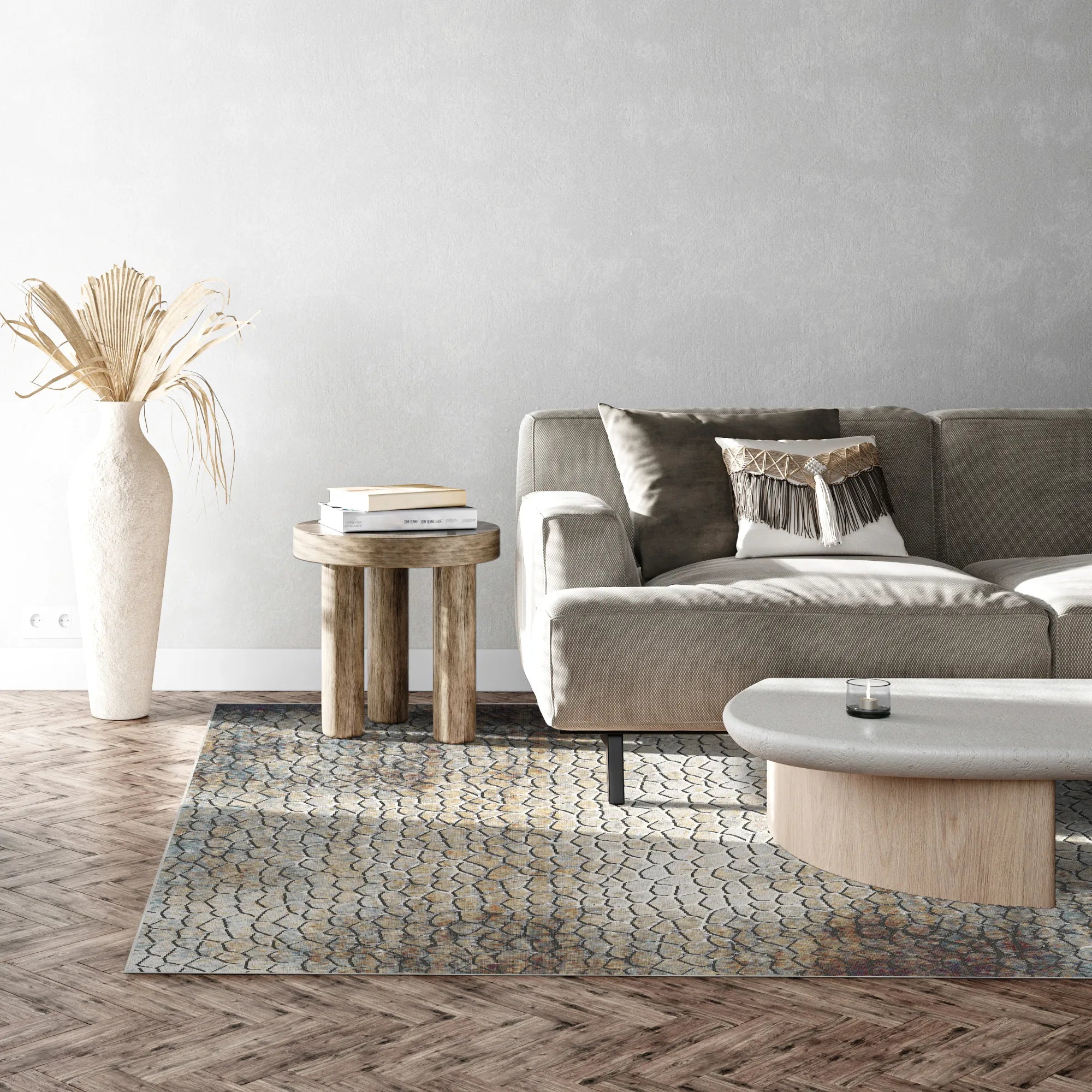 Абстрактний мийний килим Essaouira Coast