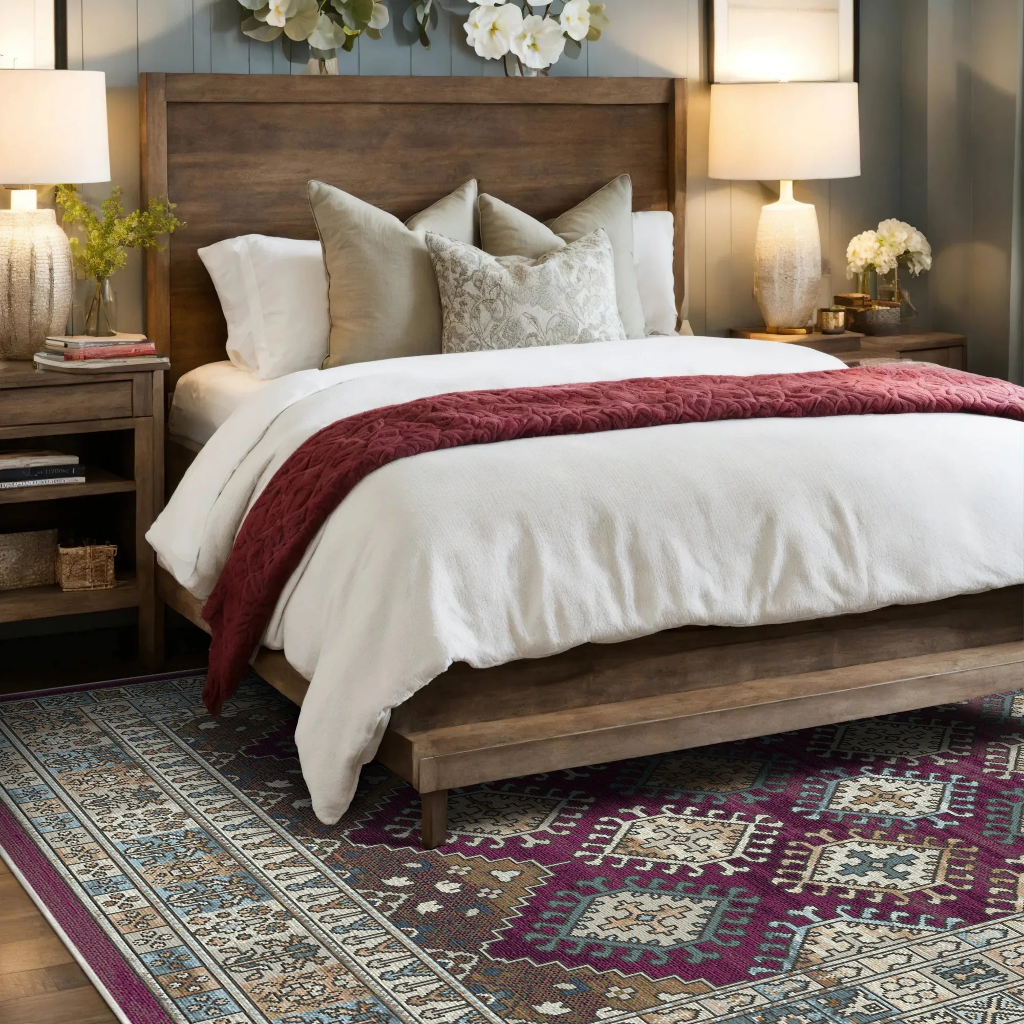 Племінний килим зі сливи Хіви