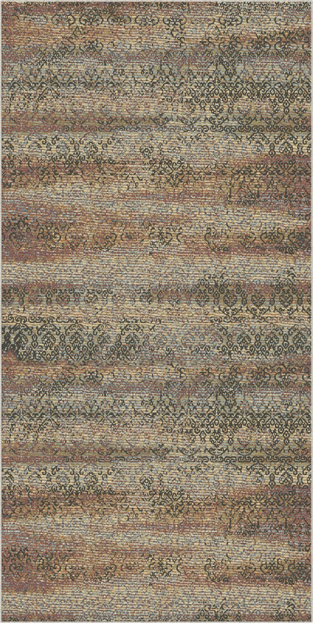Килим Bologna Rust Abstract