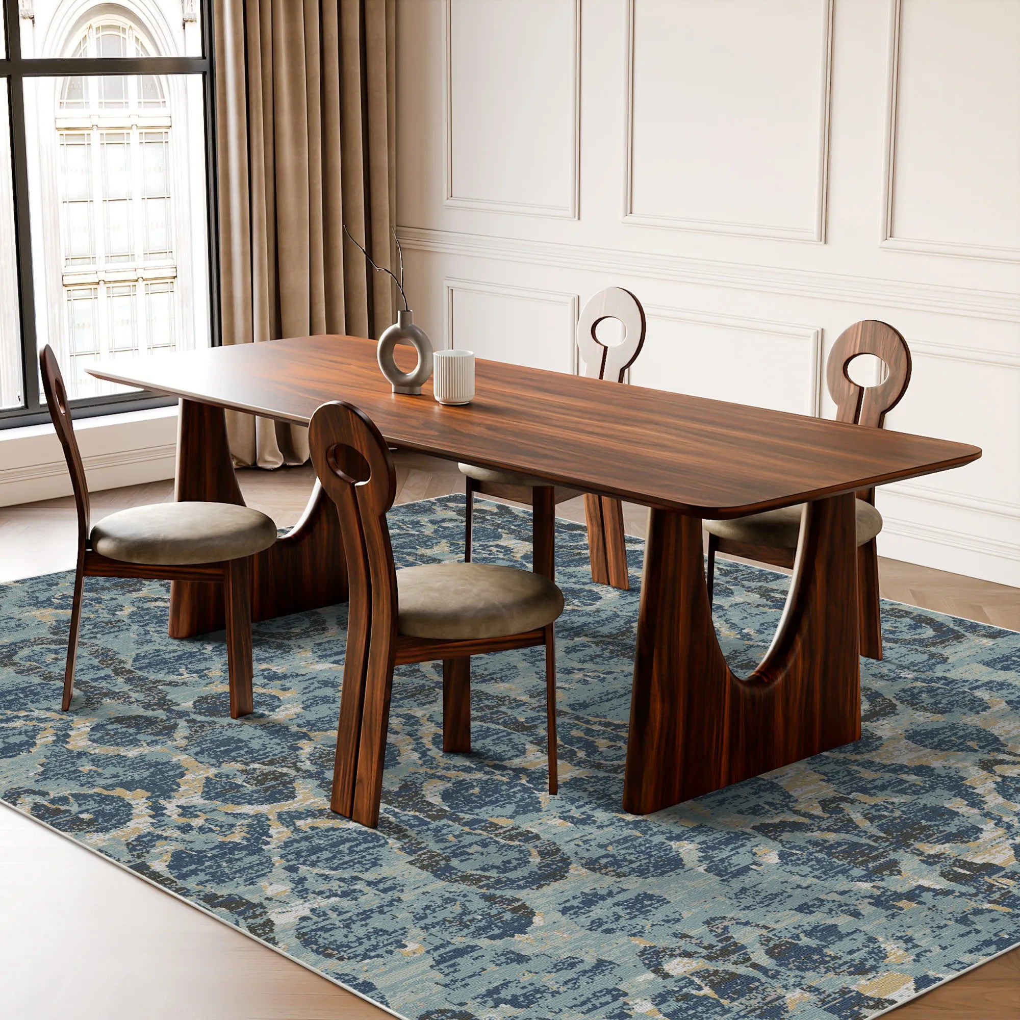 Килим Dubrovnik Blue Ikat