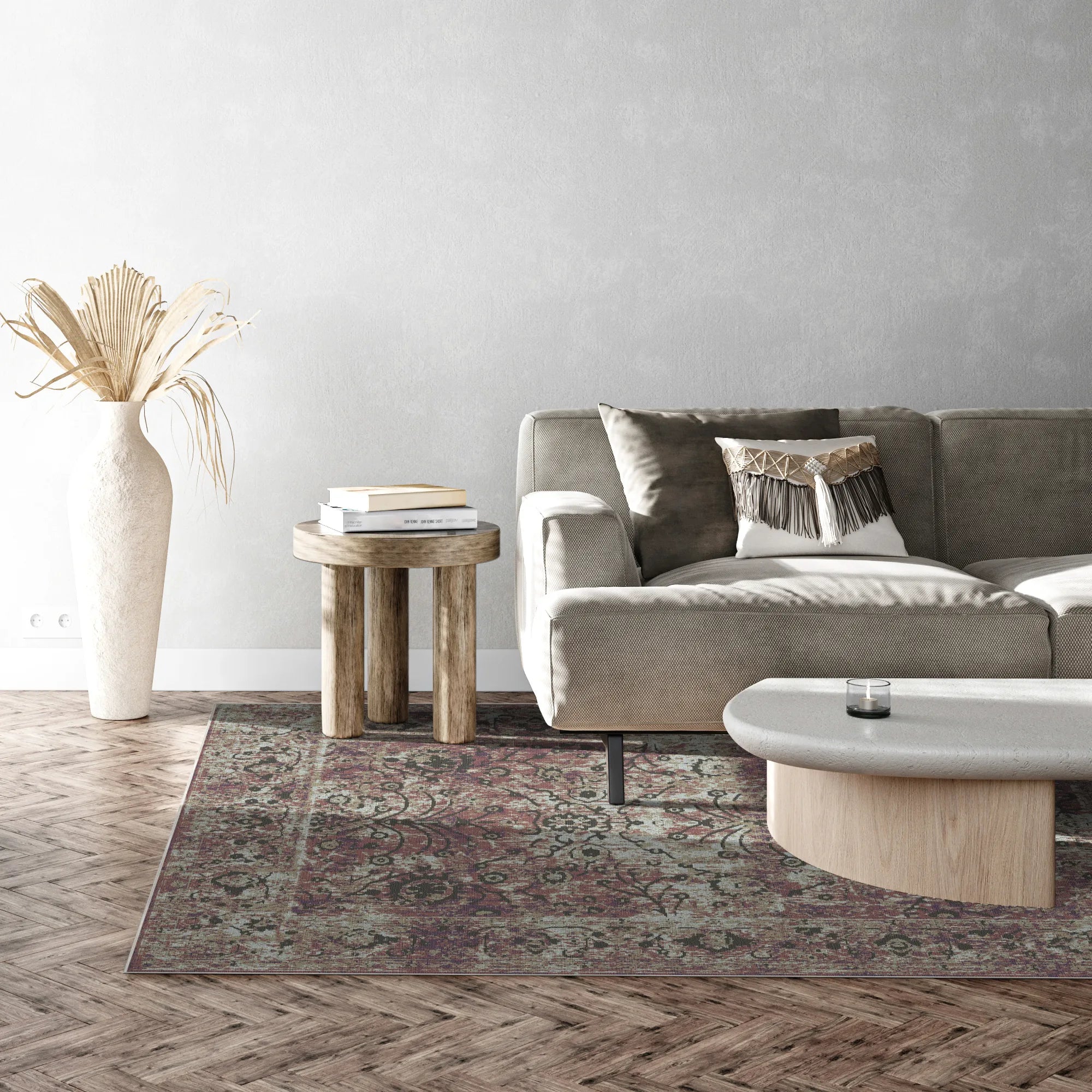 Квітковий килим Marsala Sunset