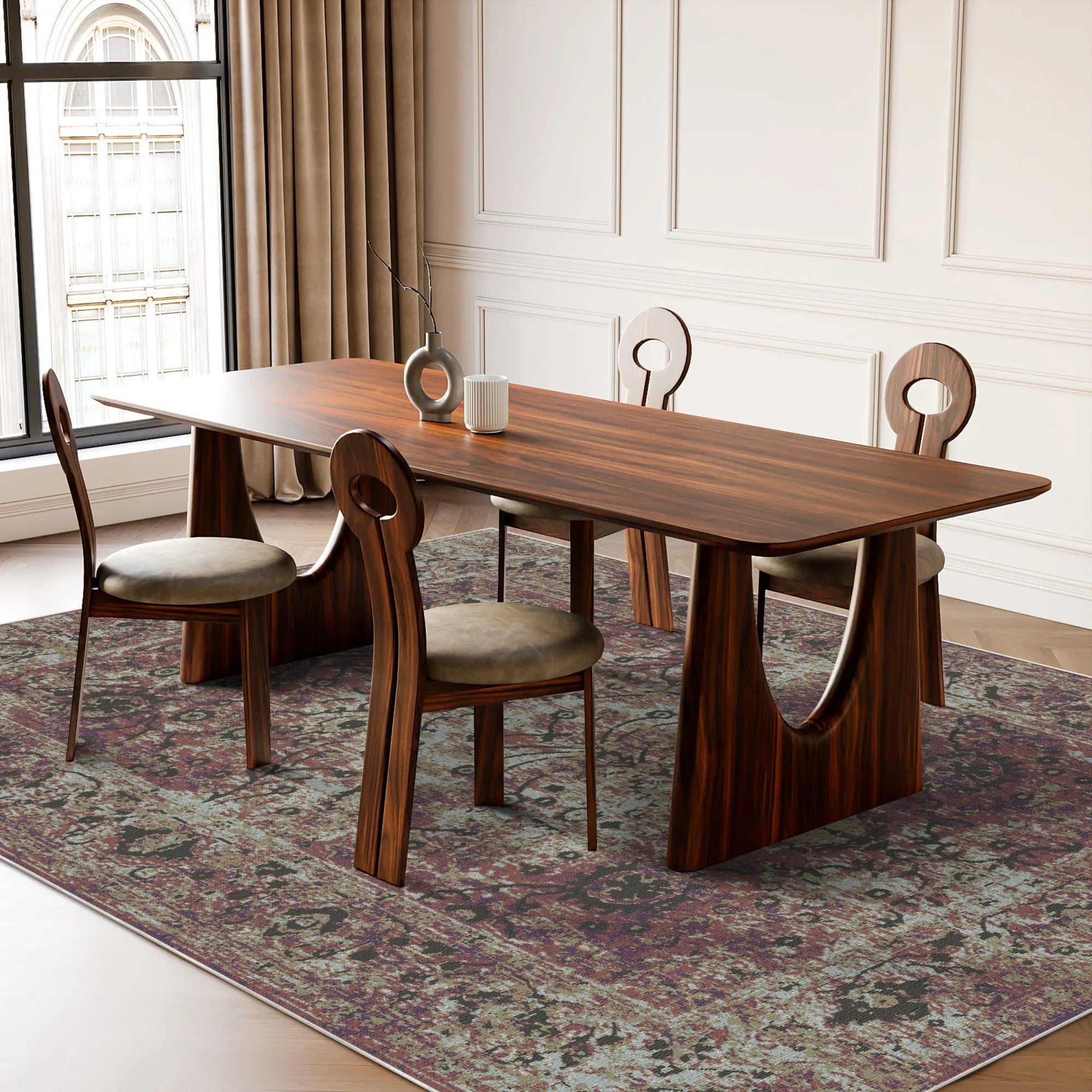 Квітковий килим Marsala Sunset