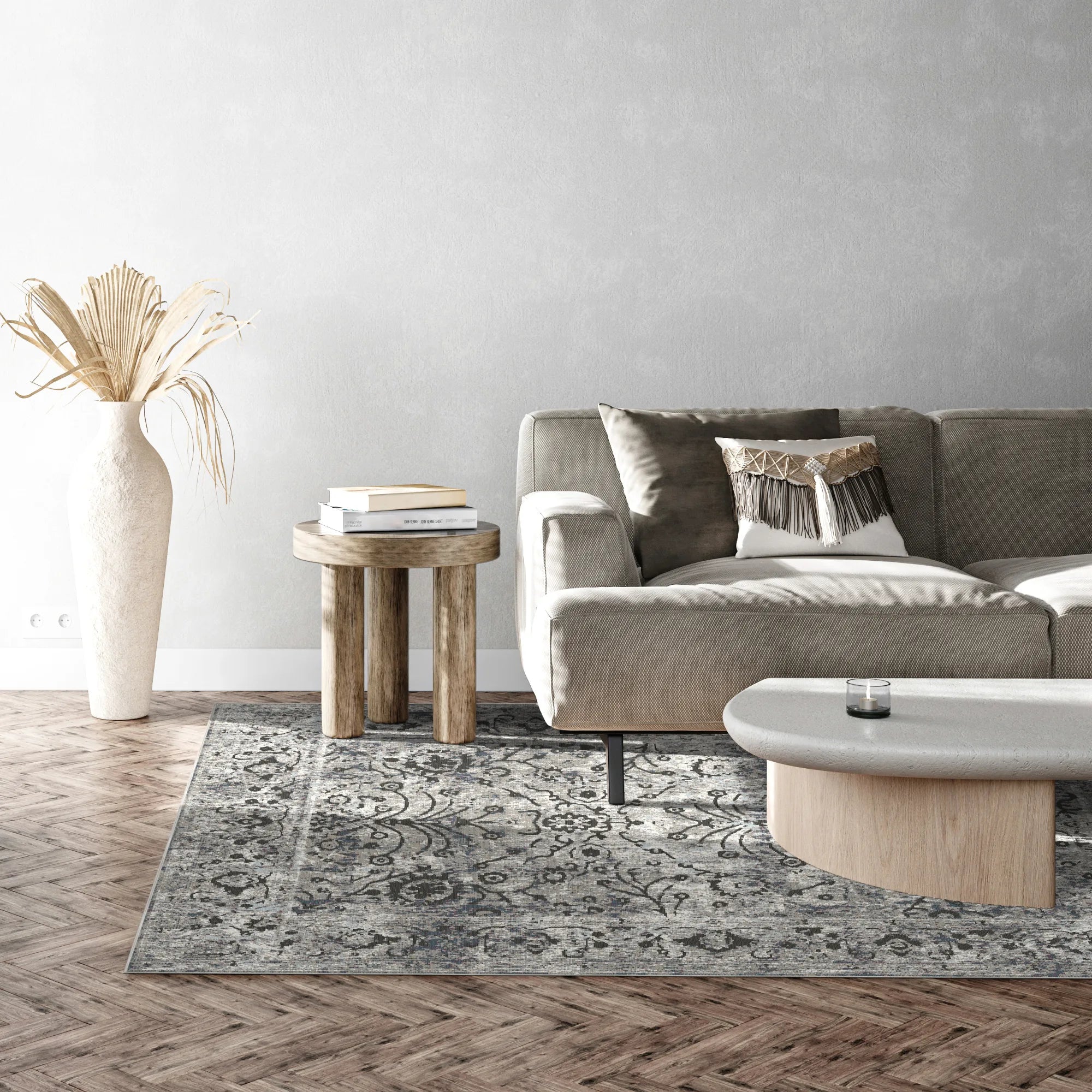Килим Oslo Silver Floral