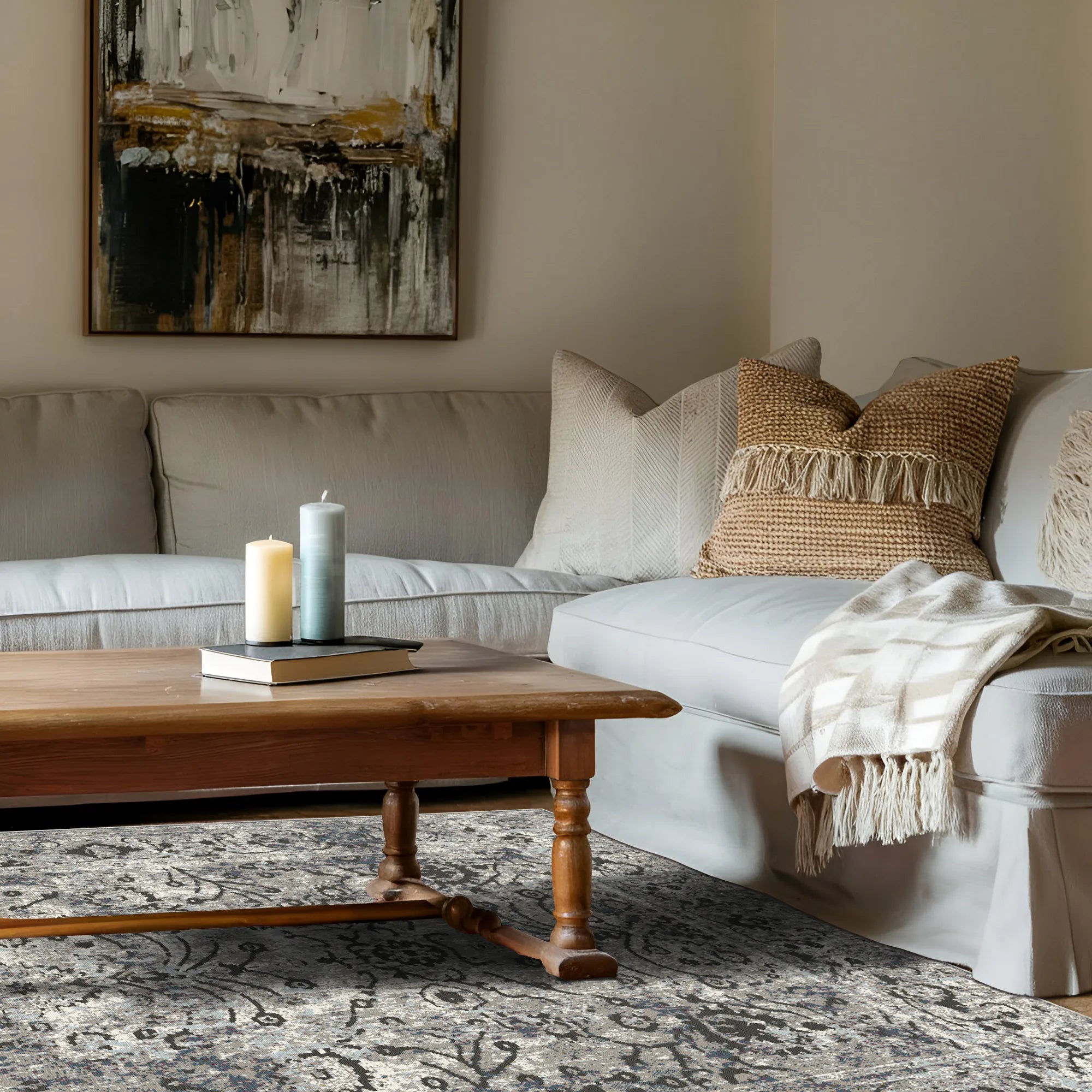Килим Oslo Silver Floral