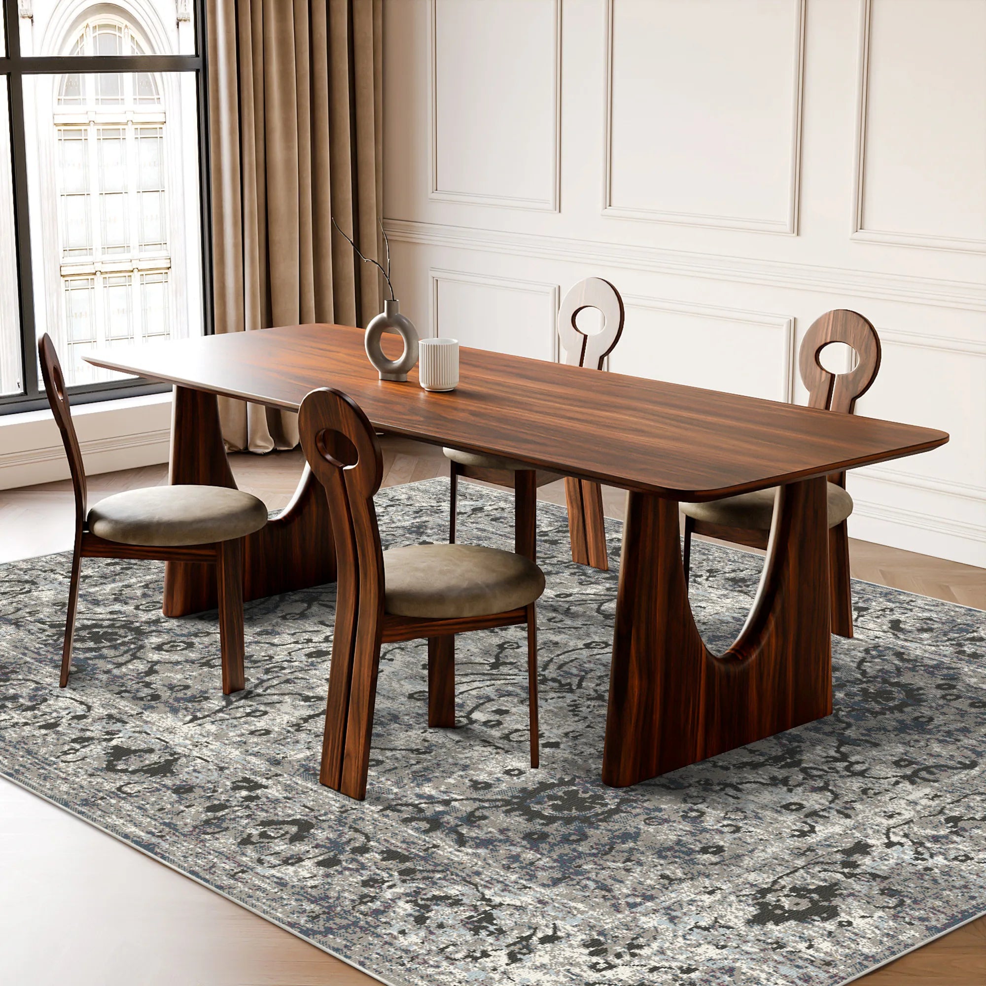 Килим Oslo Silver Floral