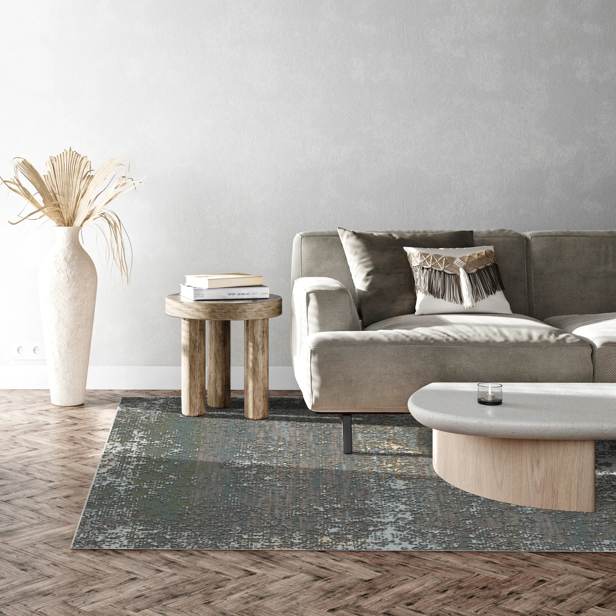 Абстрактний килим з моху Ефеса