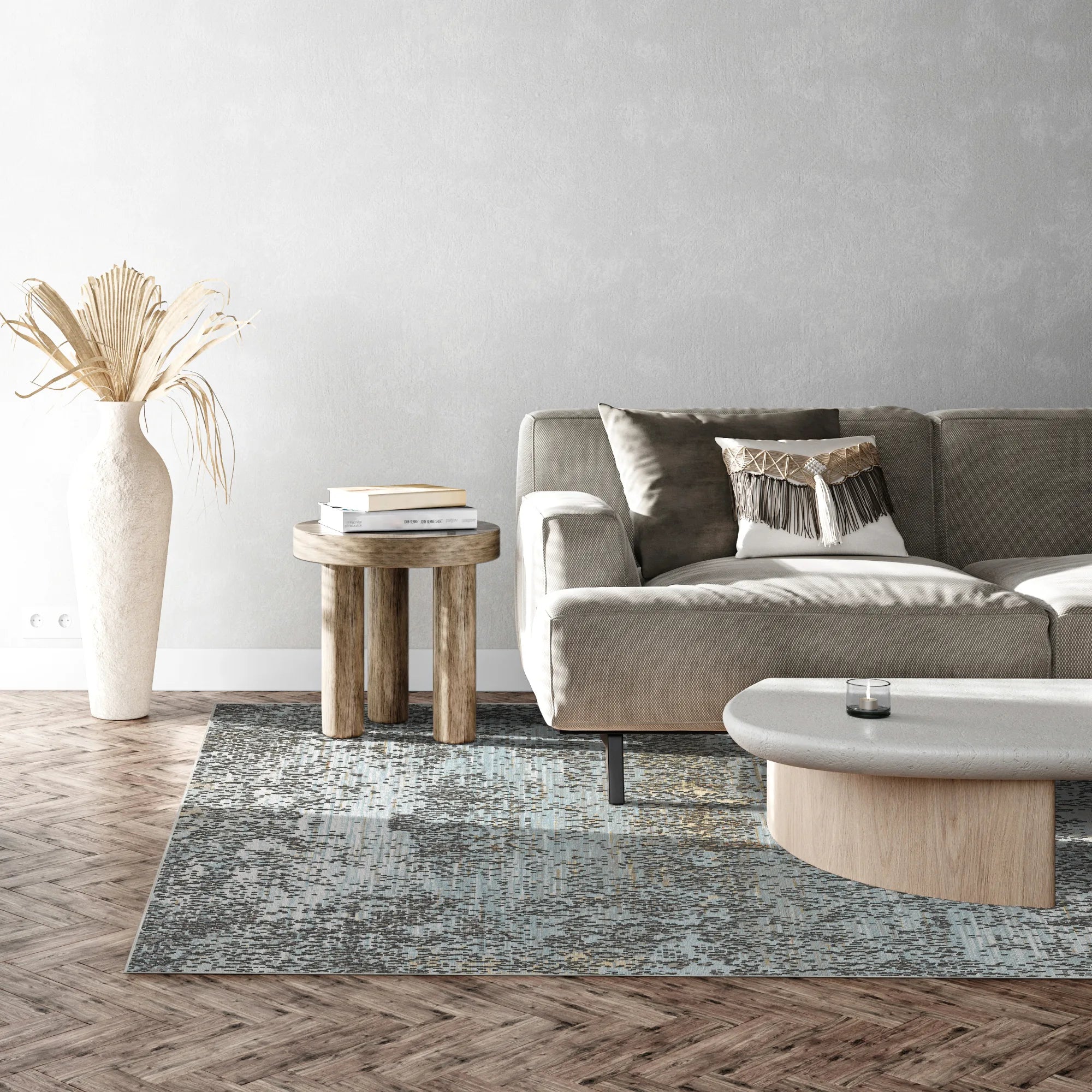 Килим Geneva Silver Abstract