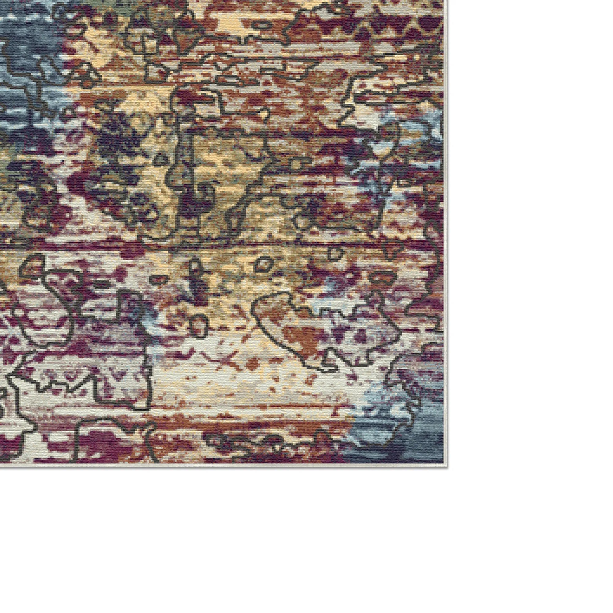 Абстрактний трибальний килим Sedona