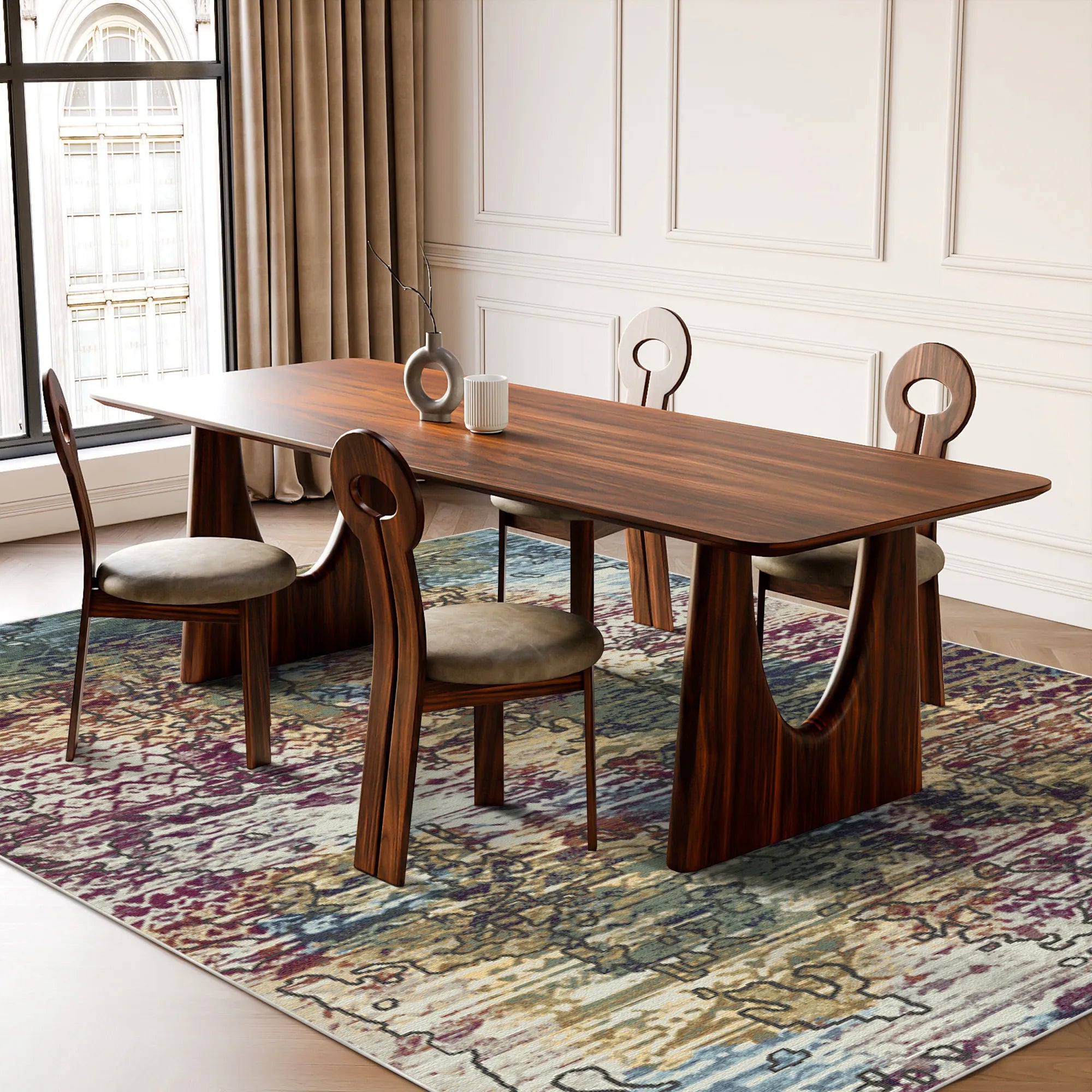 Абстрактний трибальний килим Sedona