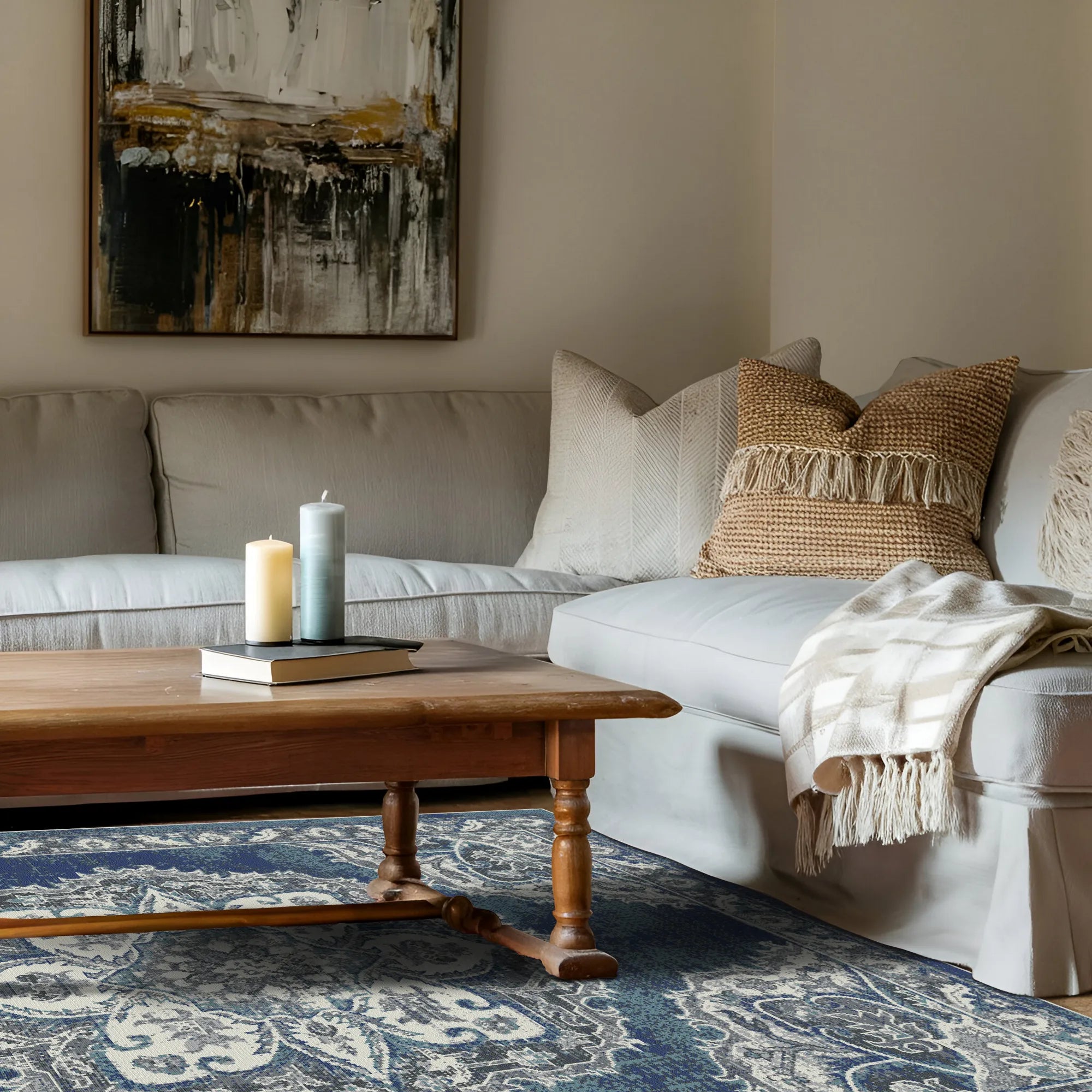 Килим Valencia Blue Heritage Medallion
