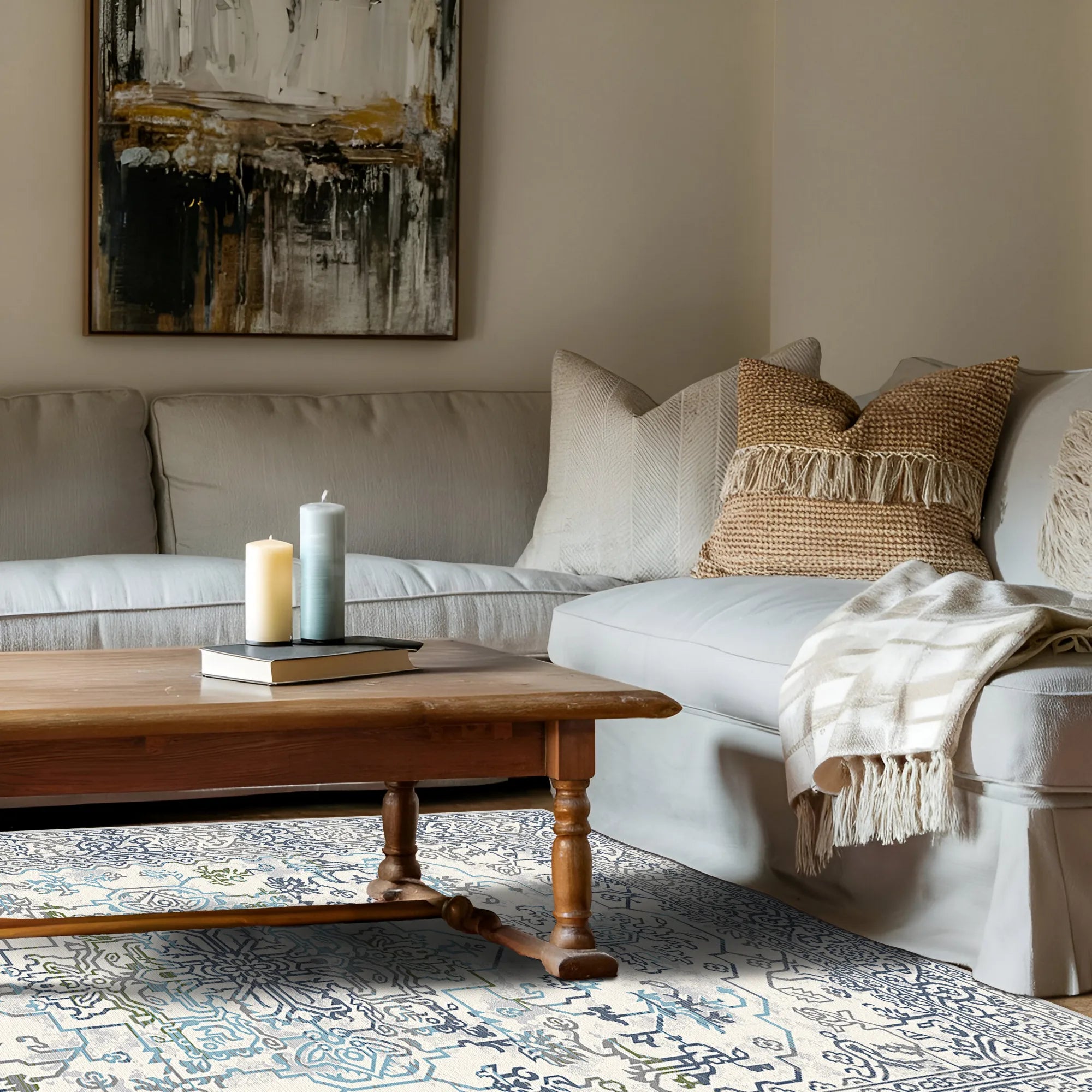 Килим Stockholm Azure Heritage