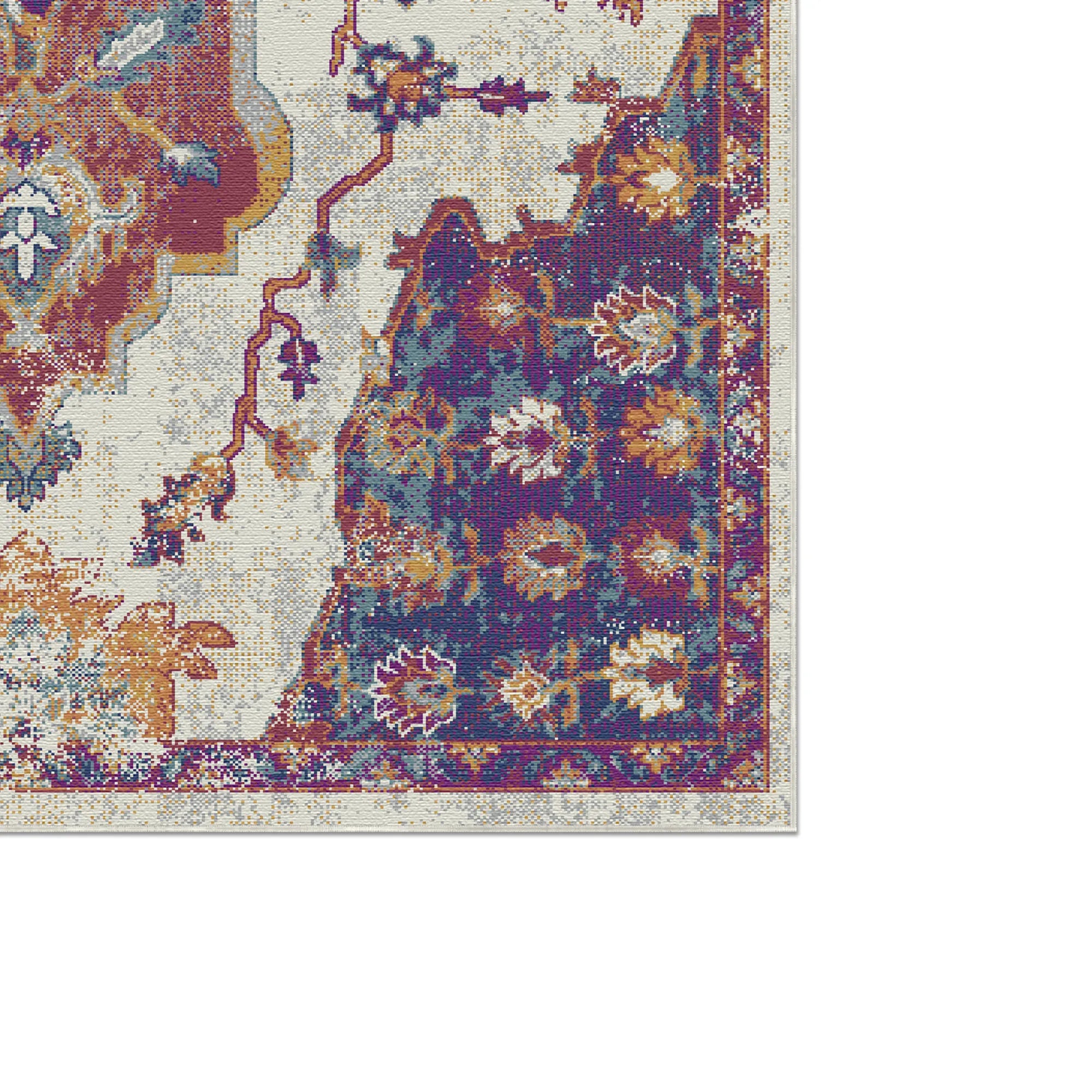 Килим Byzantine Berry Abstract Medallion