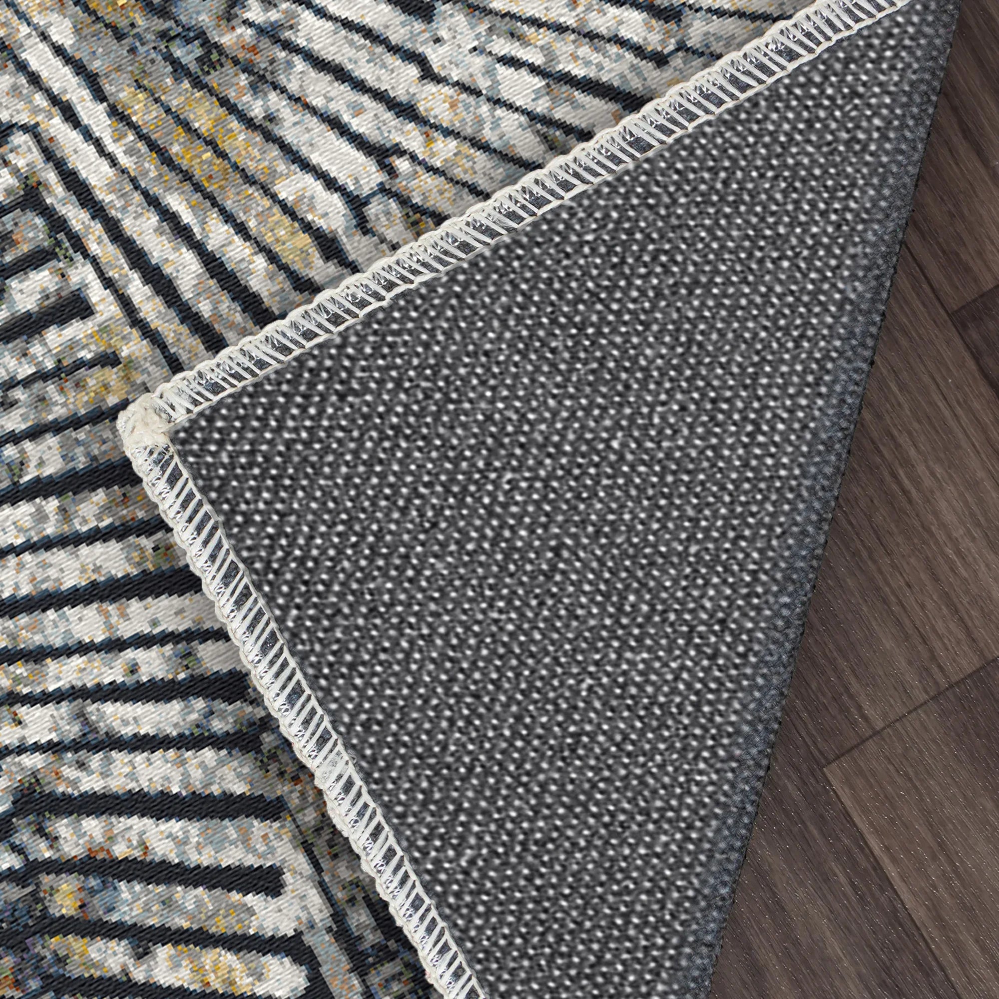 Сучасний абстрактний радіальний мозаїчний килим