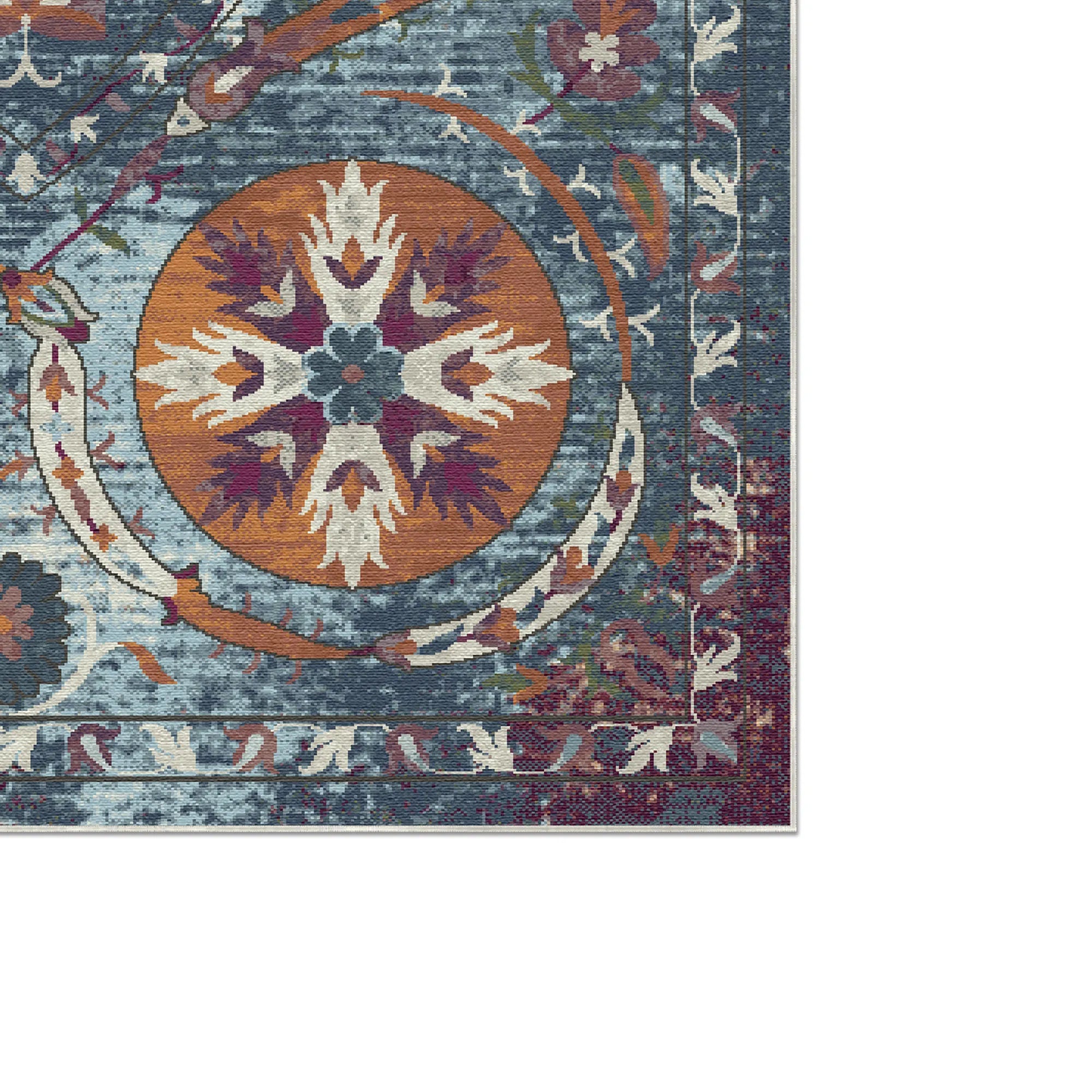 Килим Bukhara Azure Exotic Medallion