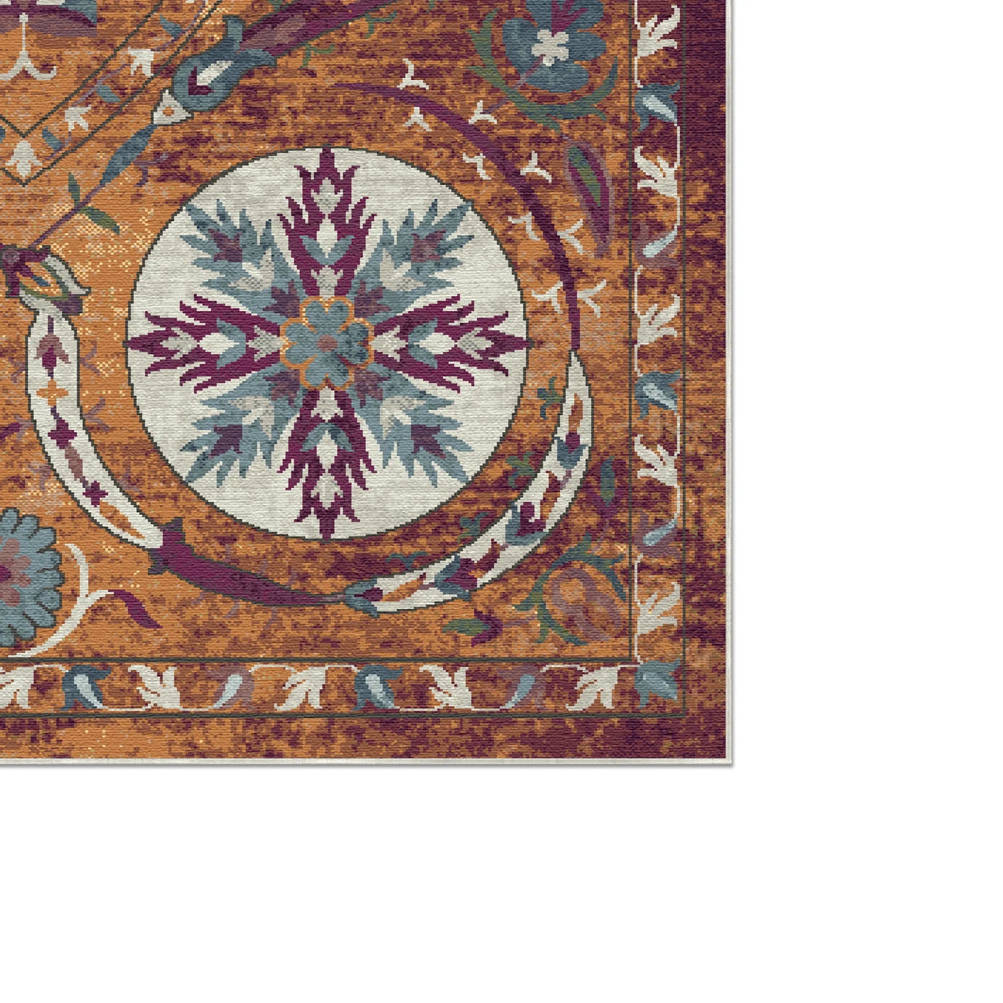 Килим Bukhara Saffron Exotic Medallion