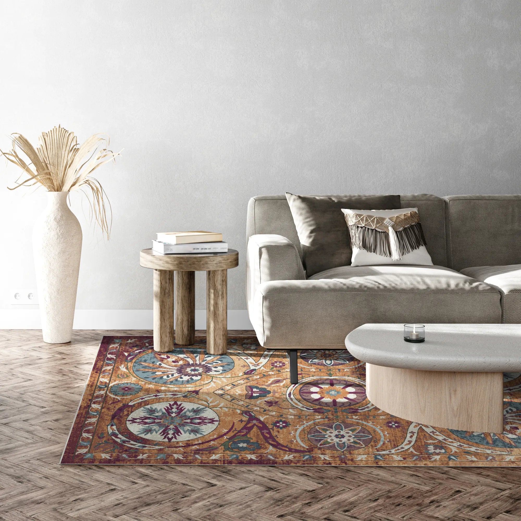 Килим Bukhara Saffron Exotic Medallion