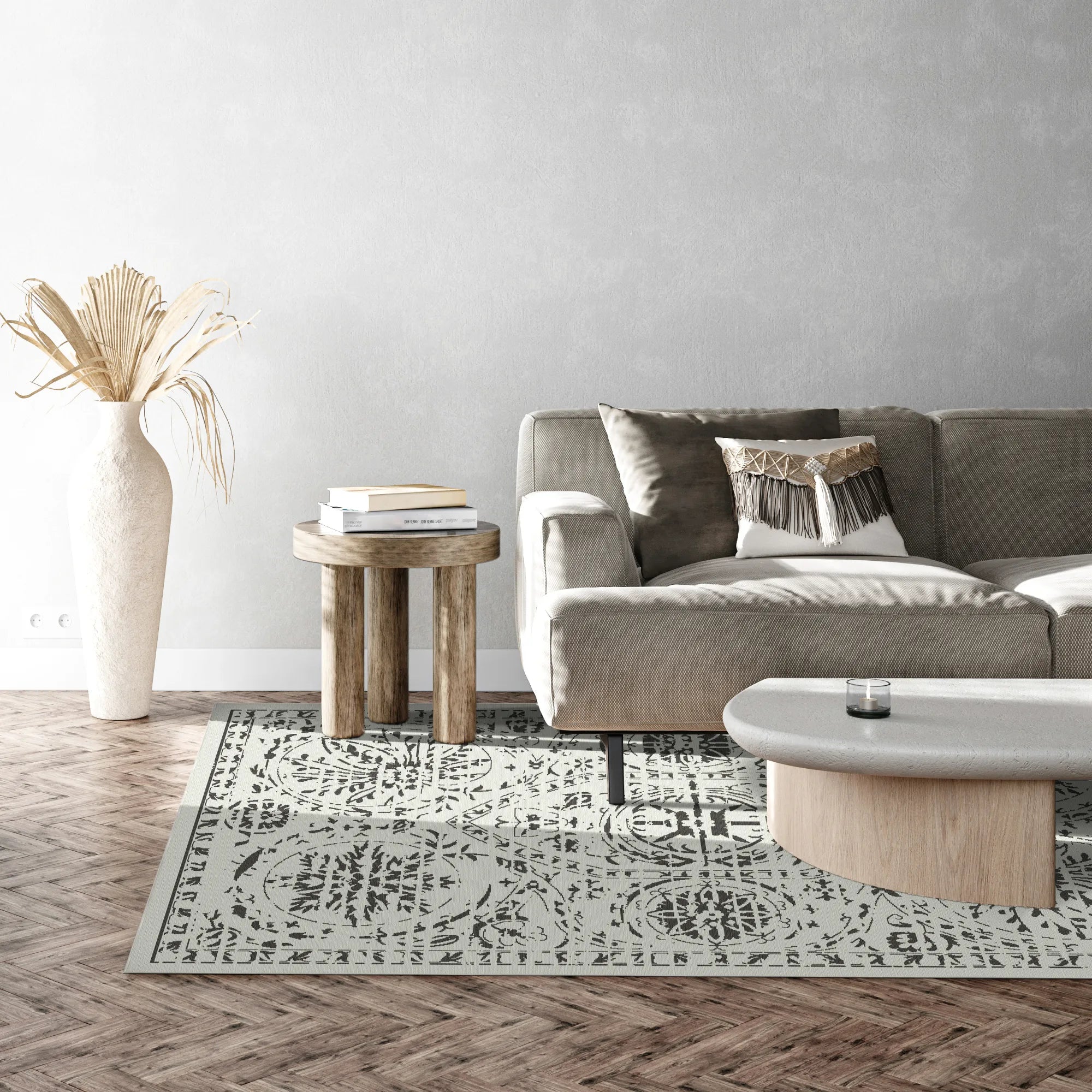 Килим Bukhara Sketch Monochrome Exotic