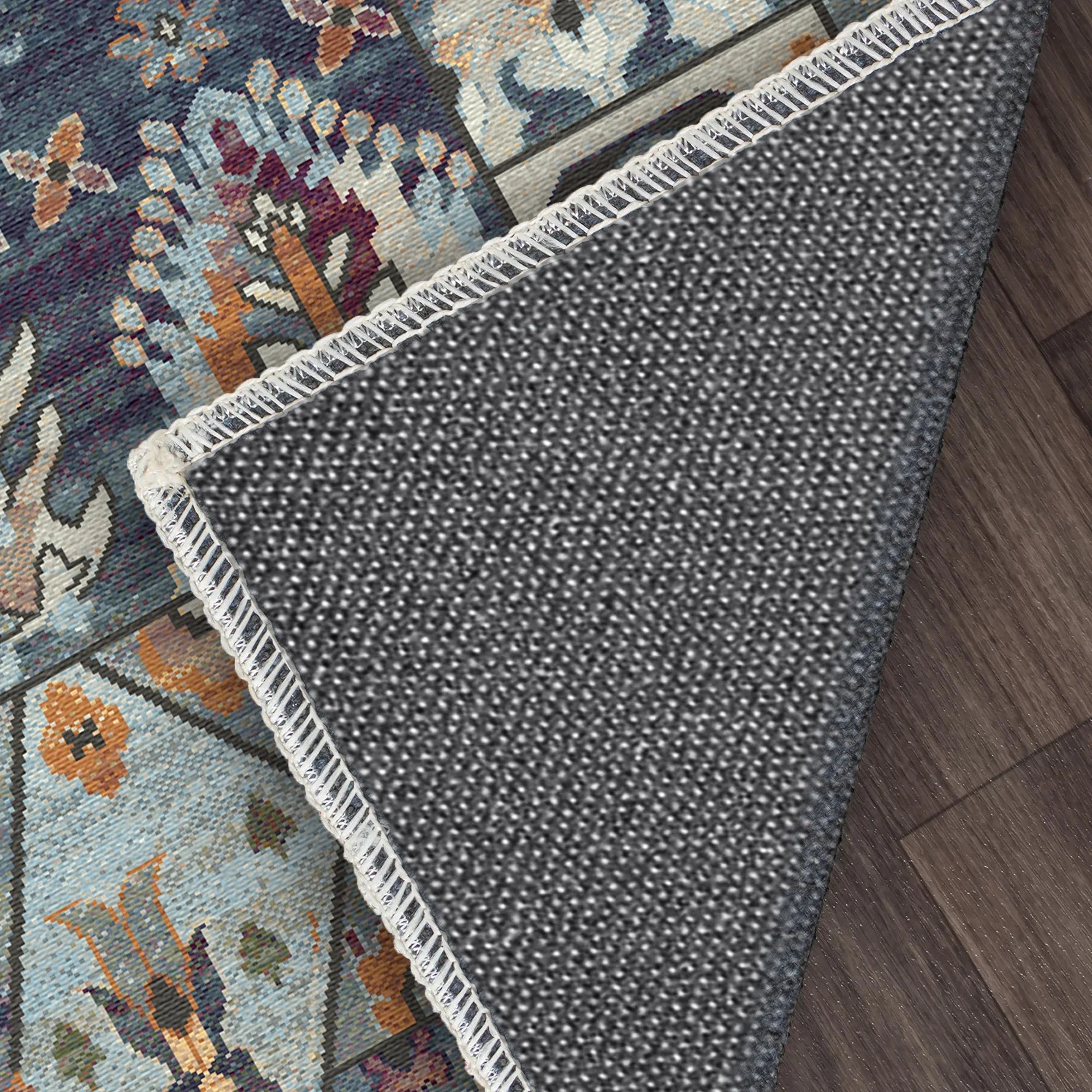 Традиційний геометричний килим Shirvan Indigo