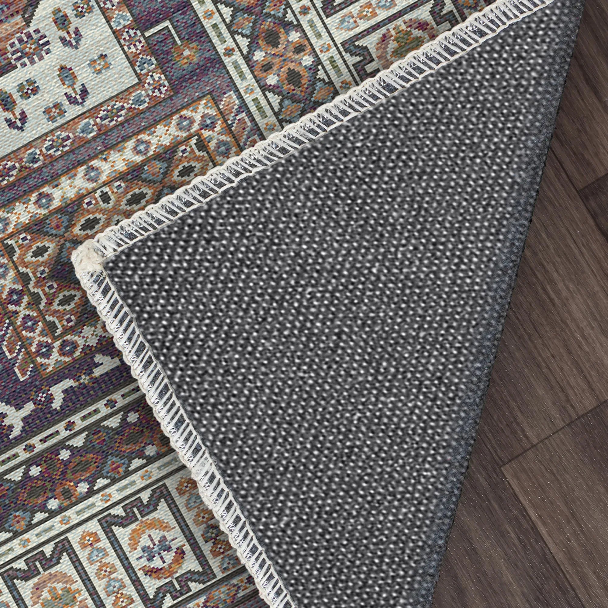 Етнічний килим з медальйоном з бурштину Самарканд