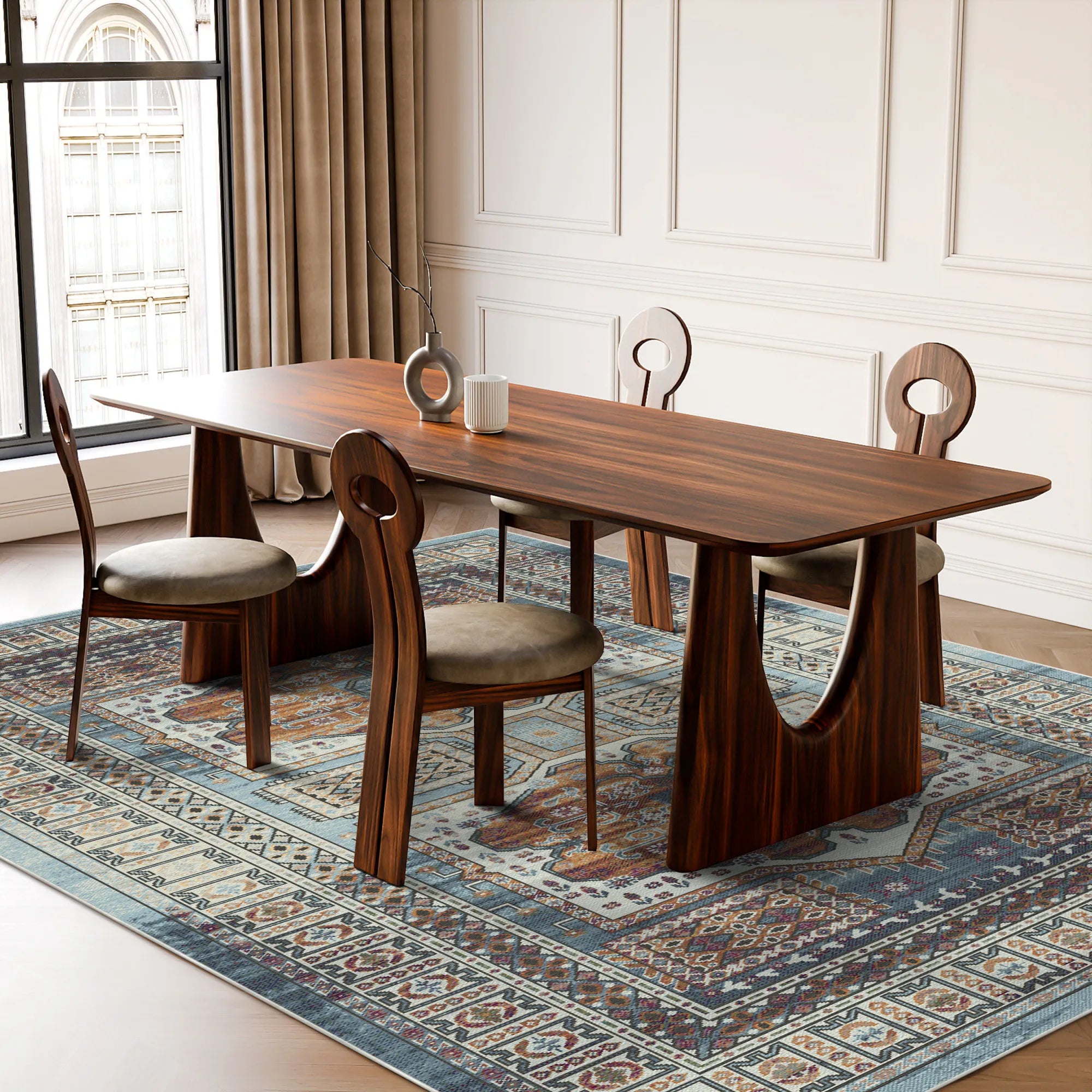 Етнічний килим медальйон Оазис Самарканд