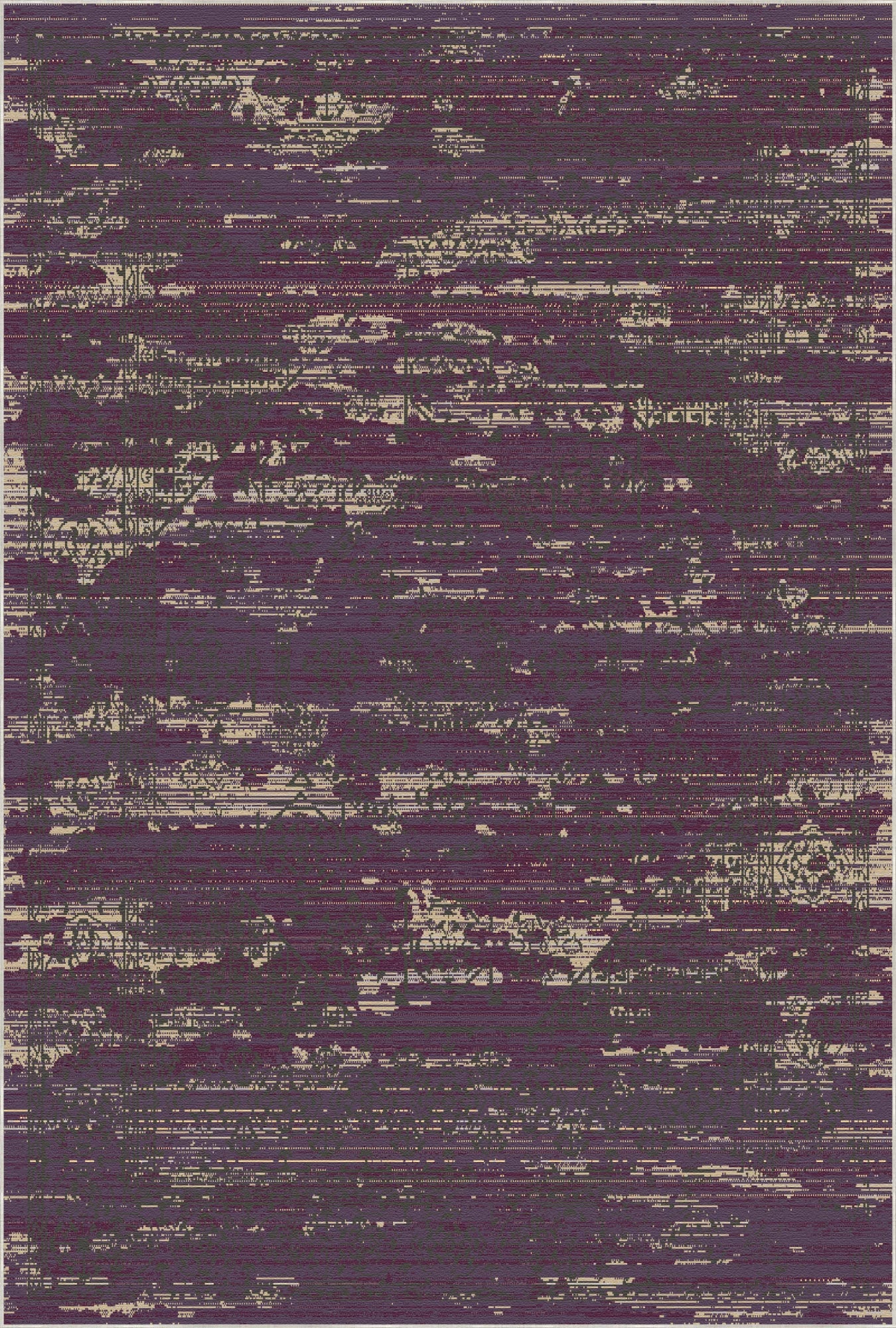 Містичний глюк абстрактний текстурний килим