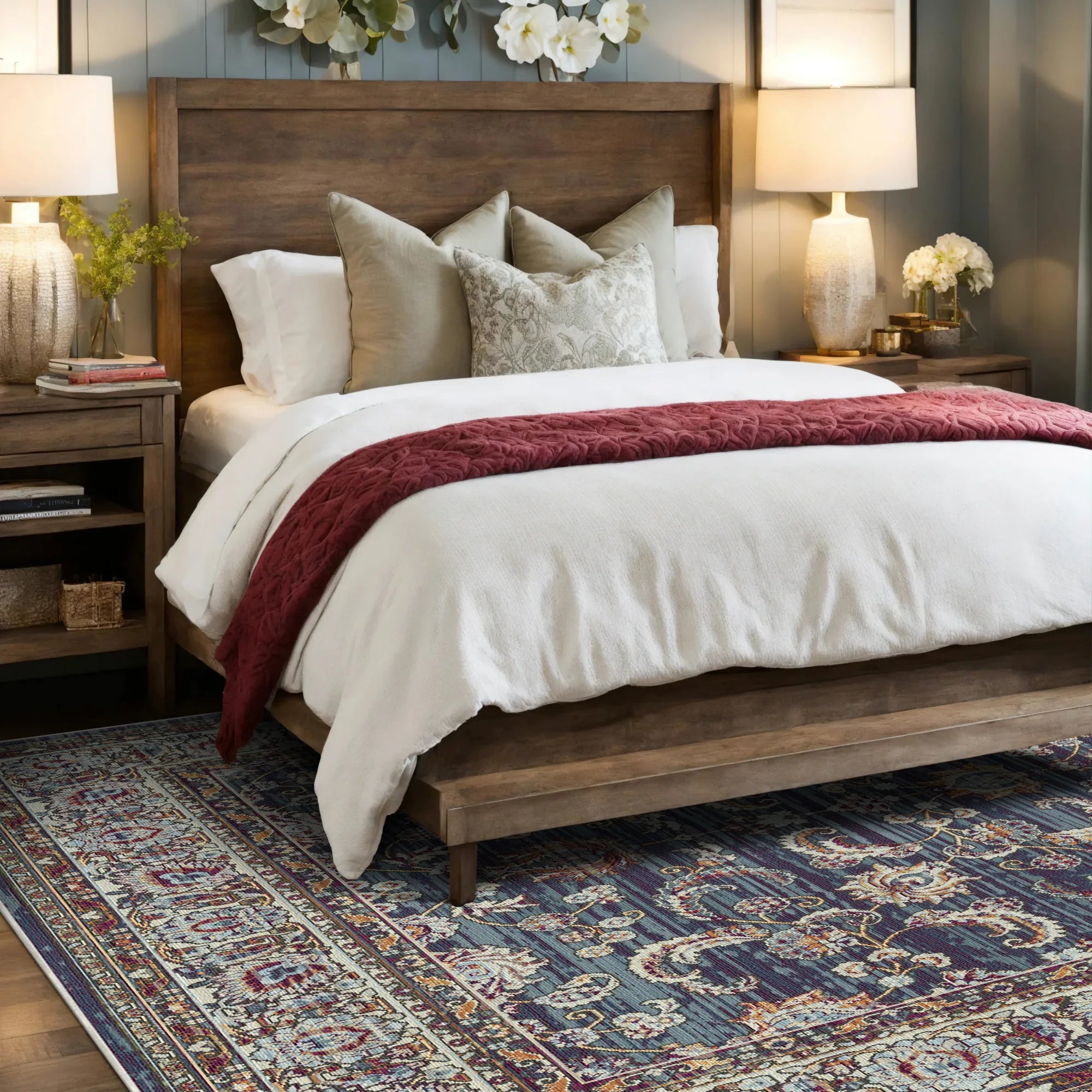 Килим Royal Vine Indigo Floral