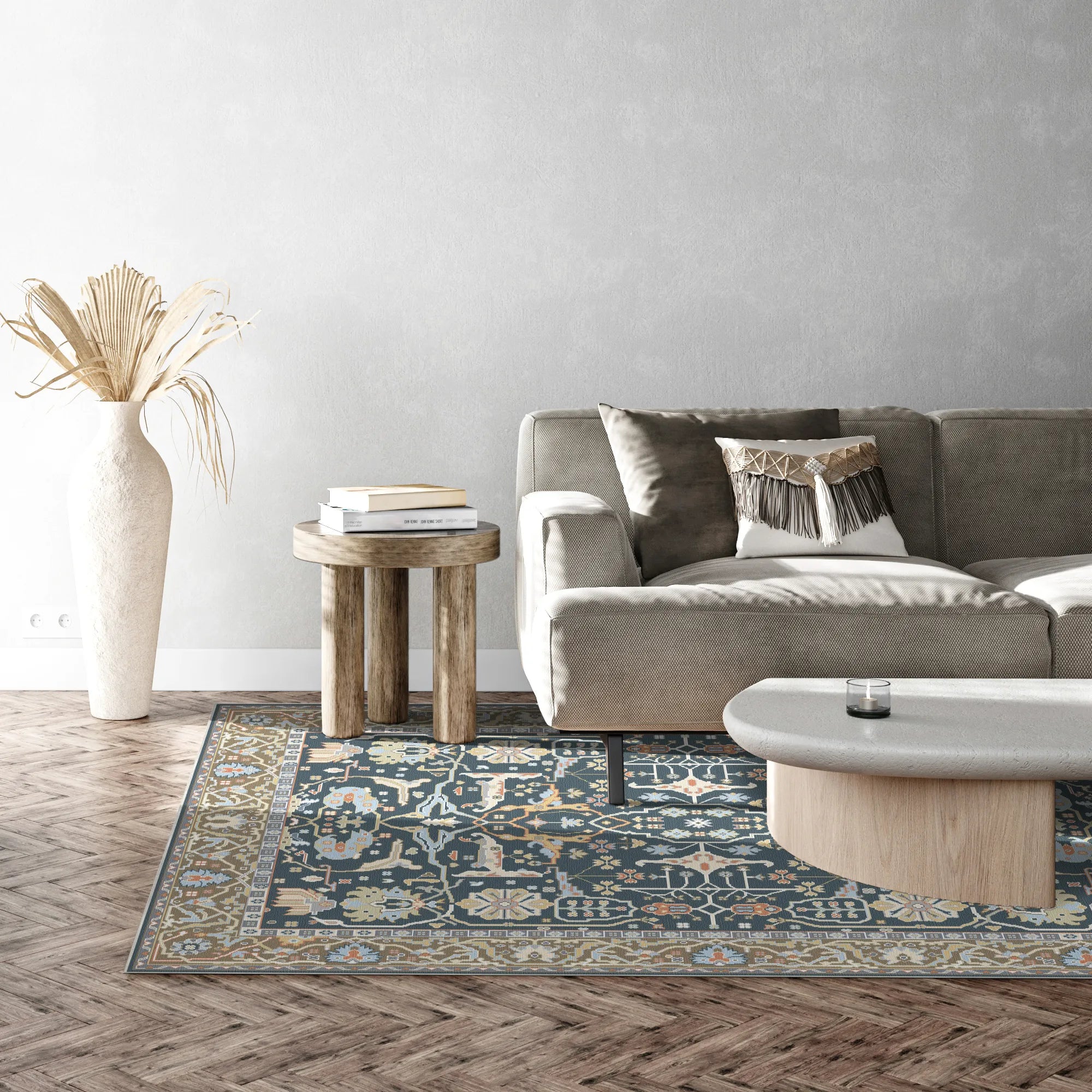 Килим із квіткового покриття Legacy Steel Palmette