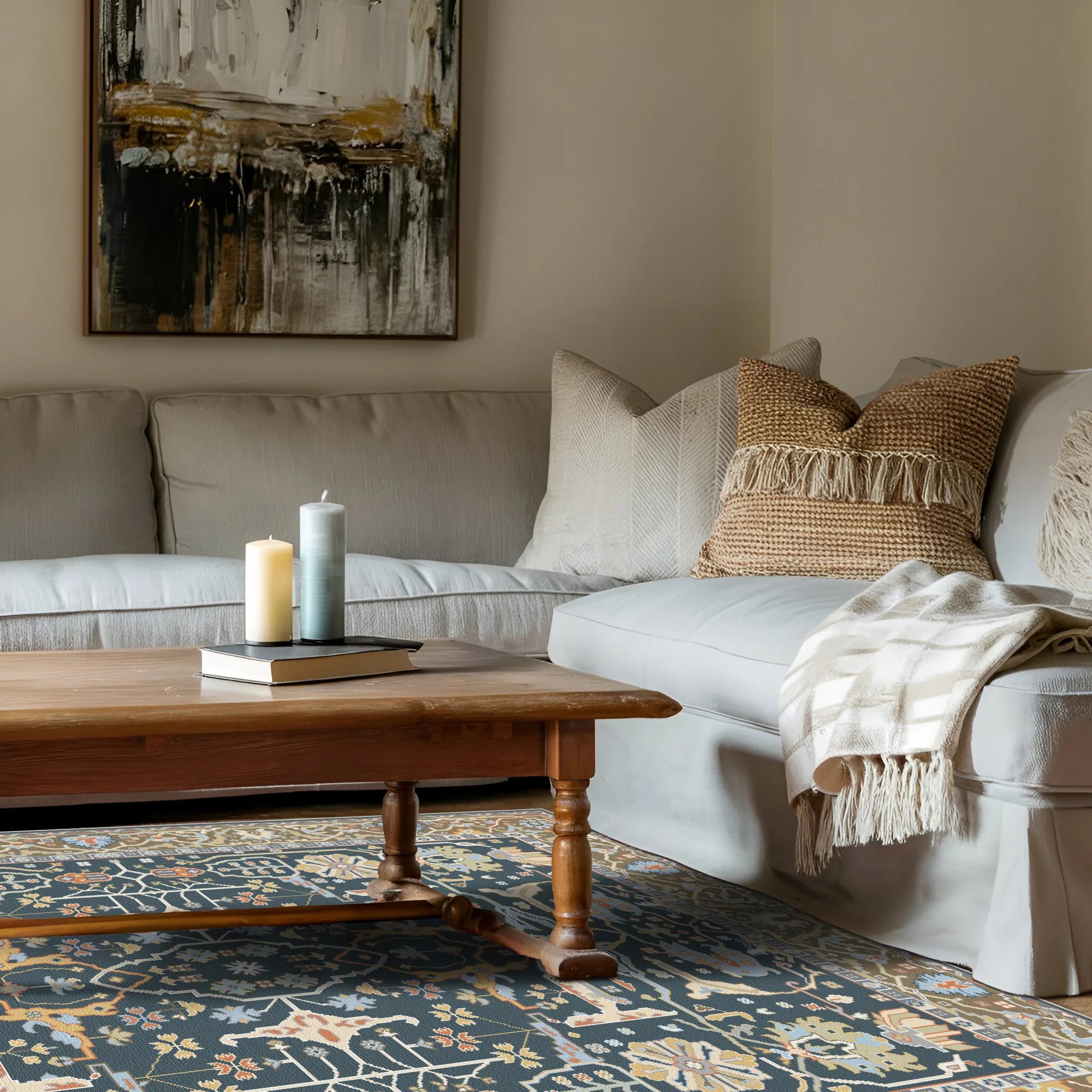 Килим із квіткового покриття Legacy Steel Palmette