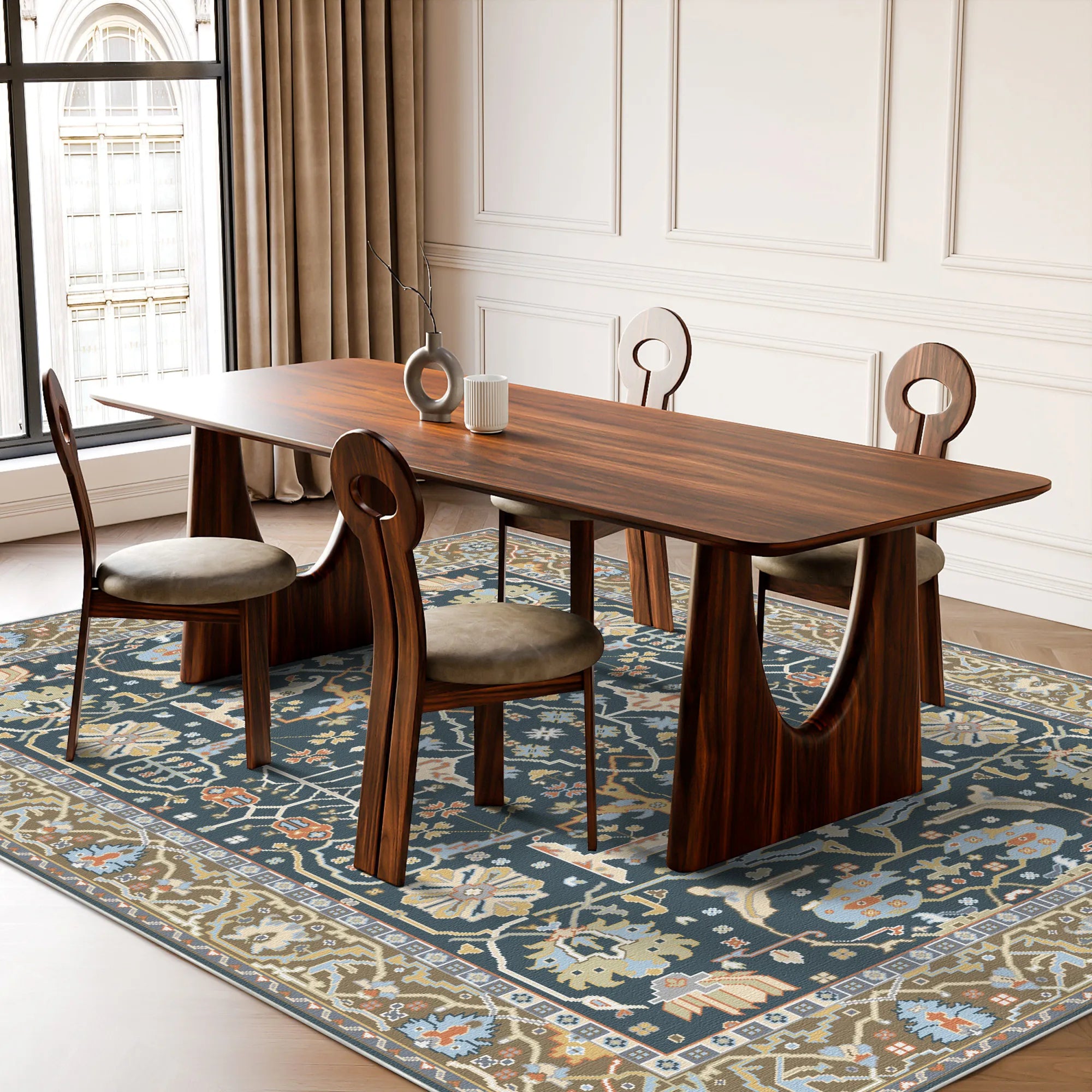 Килим із квіткового покриття Legacy Steel Palmette