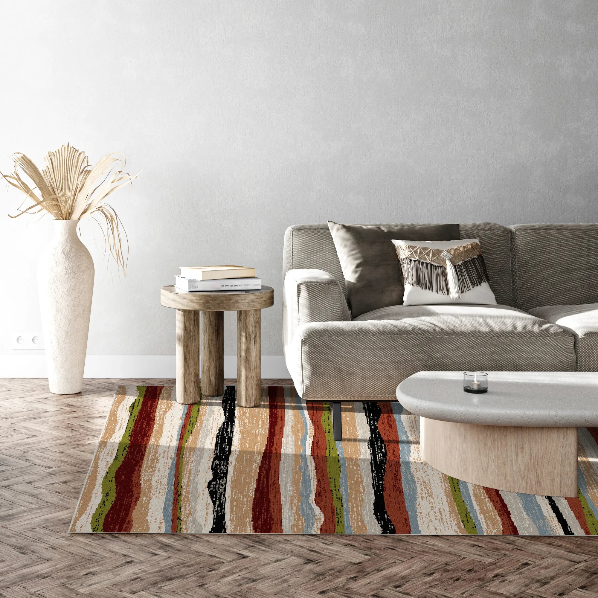 Яскравий сільський килим Earth Horizon