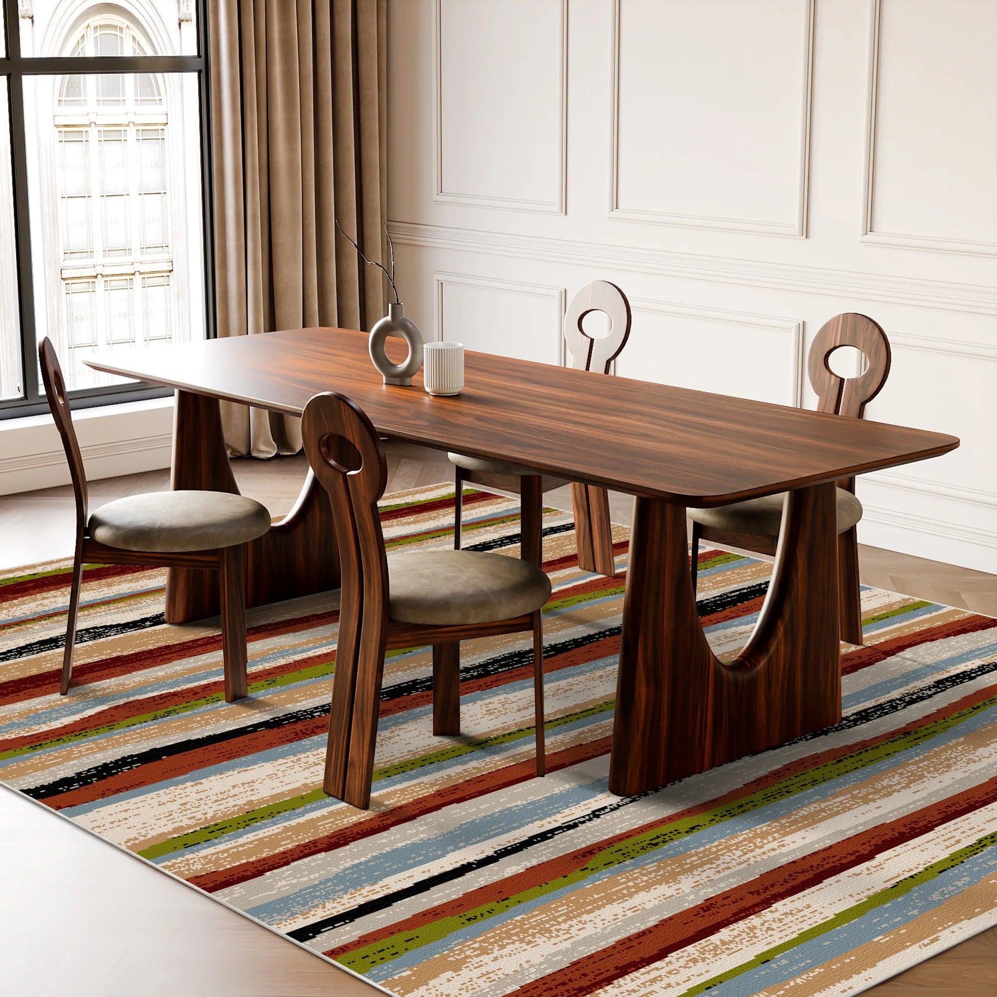 Яскравий сільський килим Earth Horizon