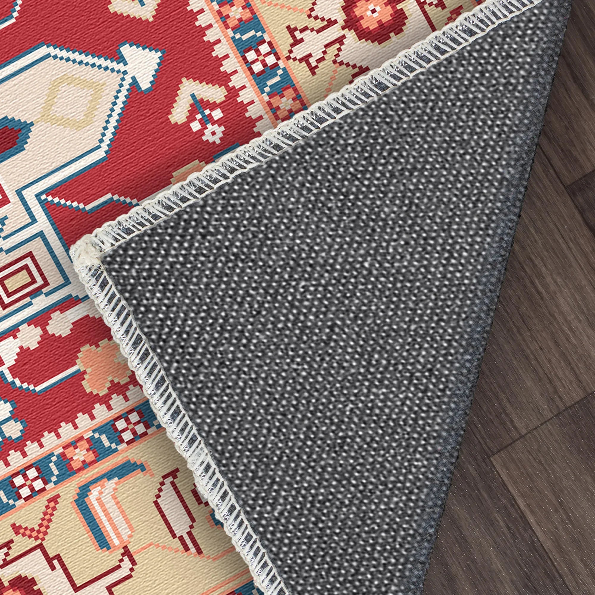 Племінний медальйонний килим Nereus Azure